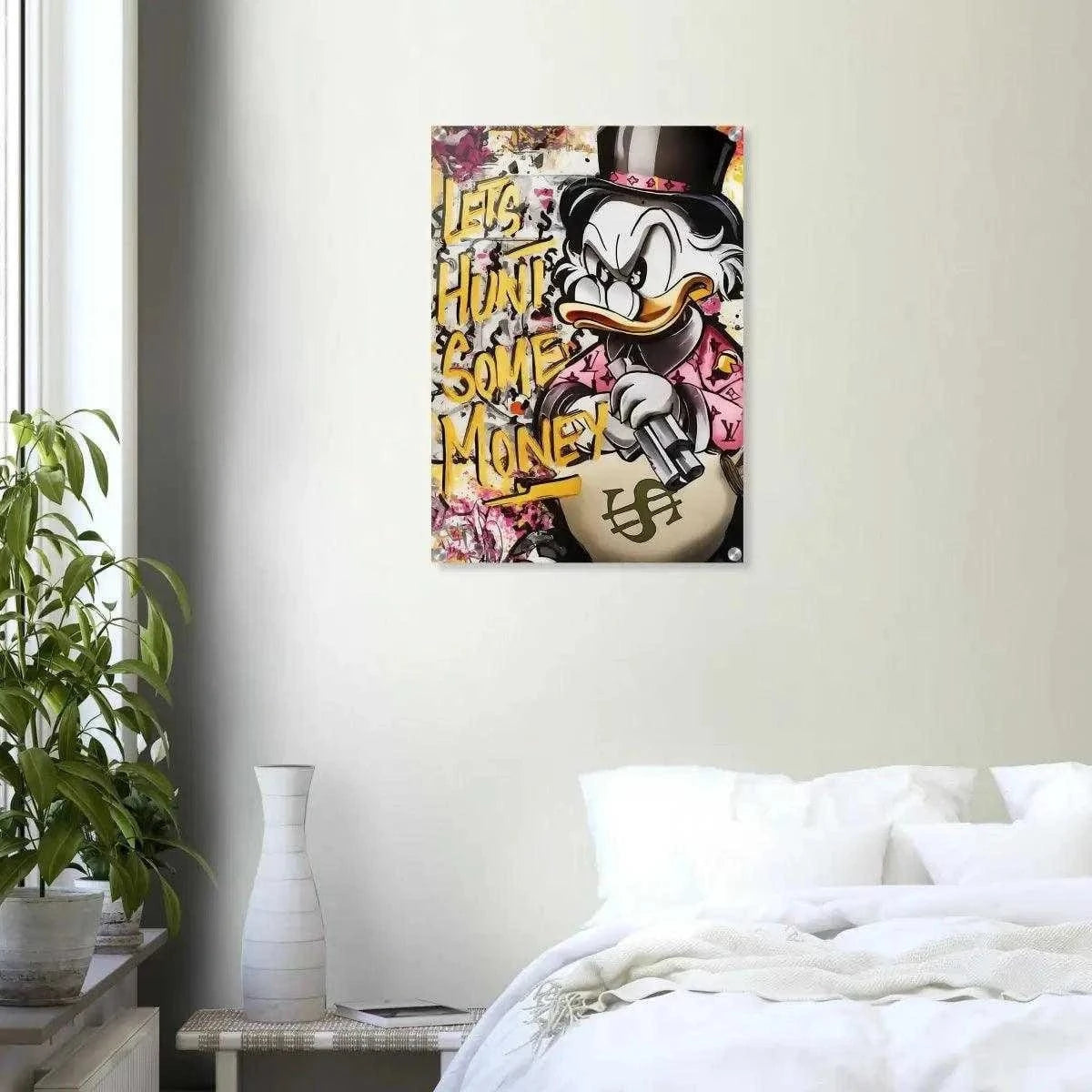 Let's Hunt Some Money - Leinwandbild Pop Art SimpleCanvas Canvas
