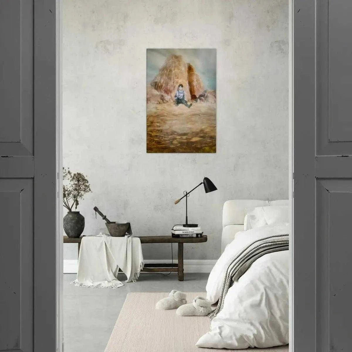 Levi meets his comrades - Anime Leinwandbild SimpleCanvas Canvas