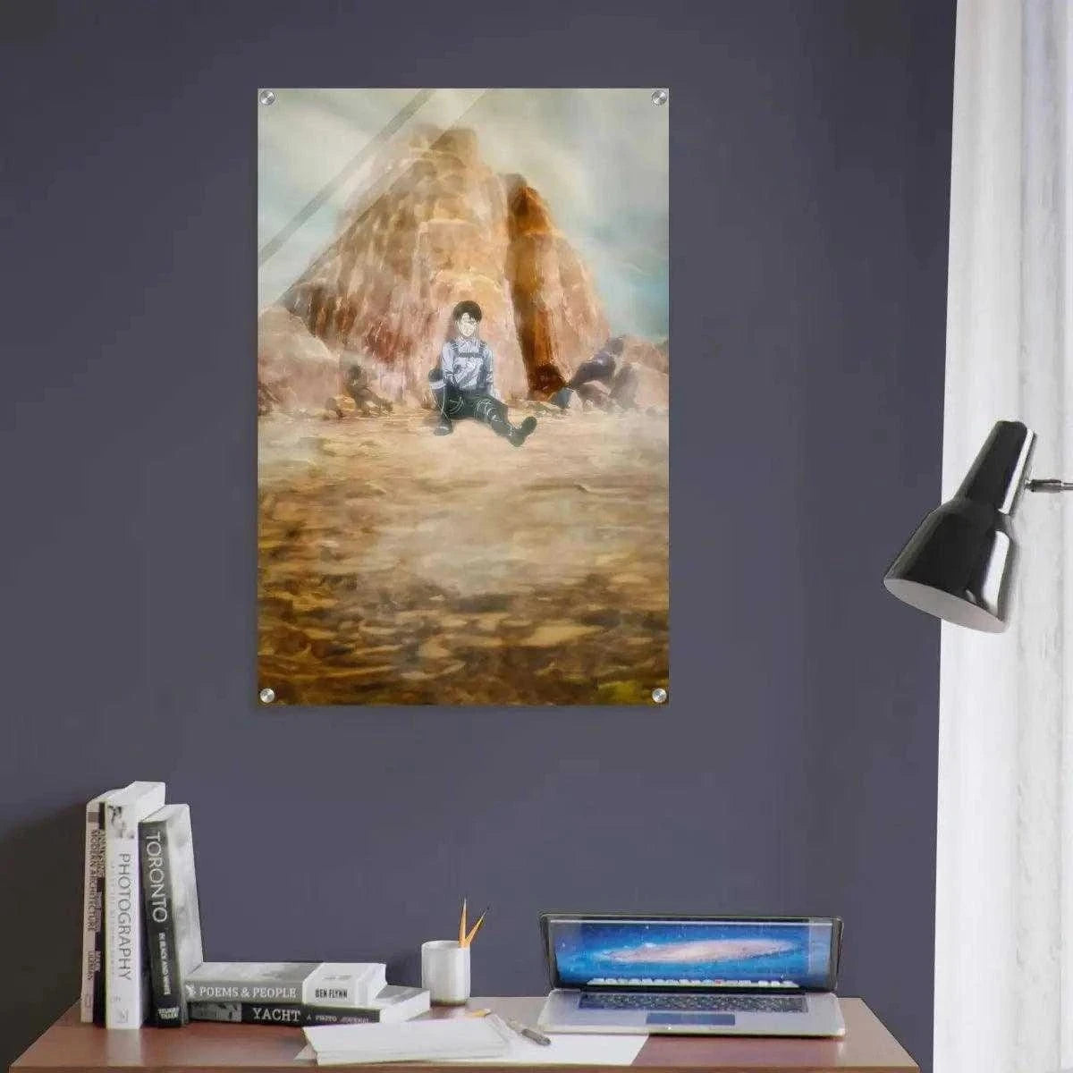 Levi meets his comrades - Anime Leinwandbild SimpleCanvas Canvas