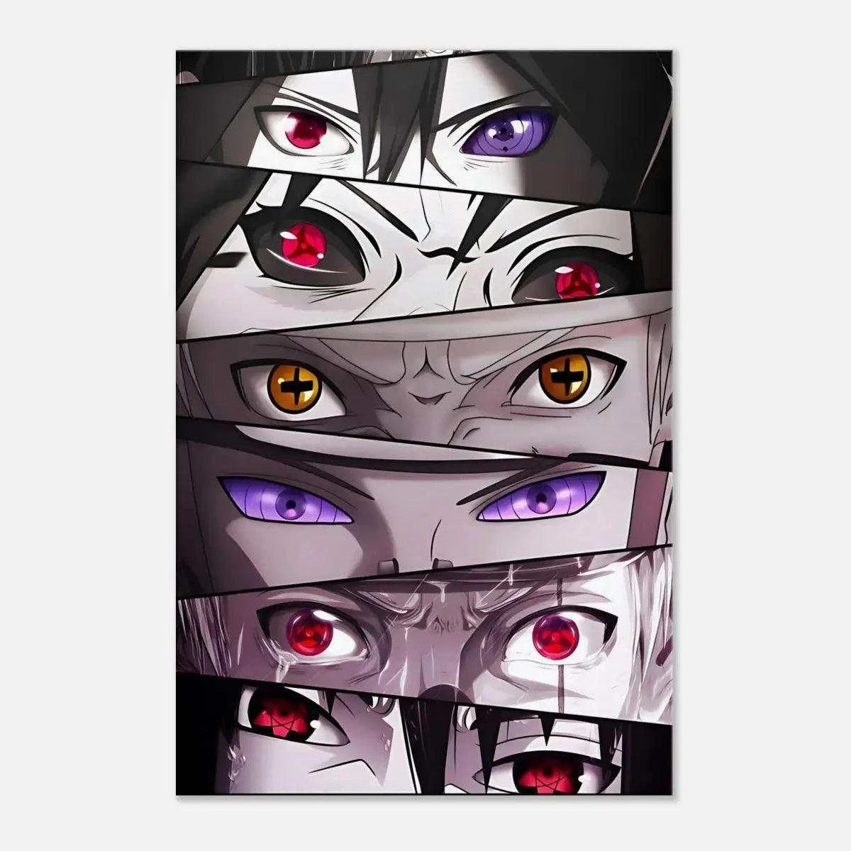 Look in my eyes - Anime Leinwandbild - - anime canvas anime wallart anime wandbild canvas cars wall art Foto auf Leinwand Home Decor itachi wandbild leinwandbilder leinwanddeko madara uchiha naruto wallpaper naruto wandbild sharingan wallpaper wall art wandbilder