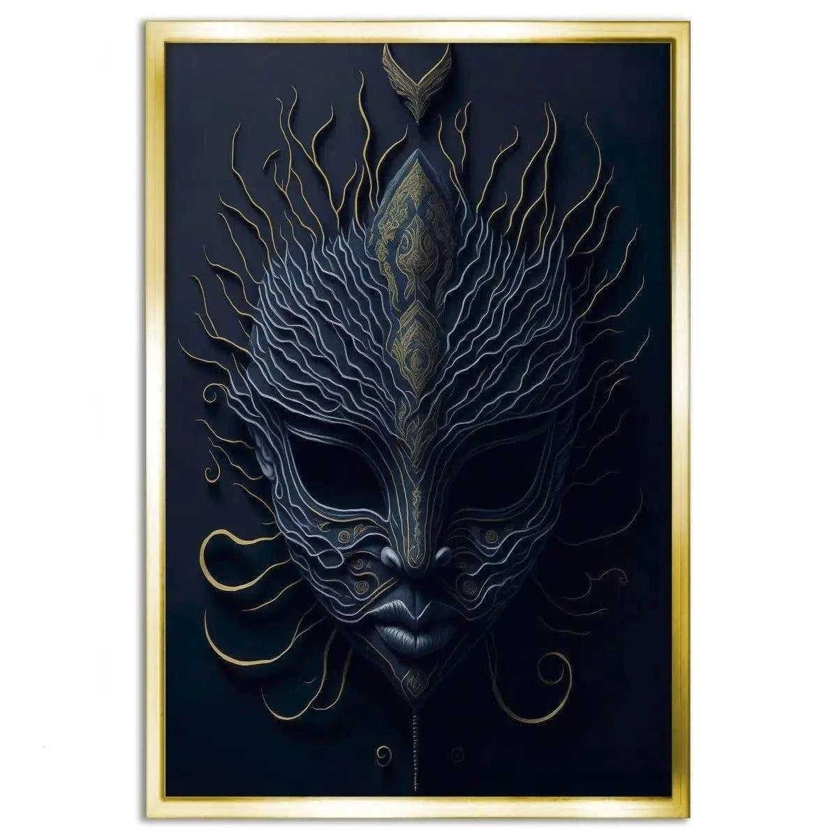 Mask of Vengeance - Leinwandbild Japanisch SimpleCanvas Canvas