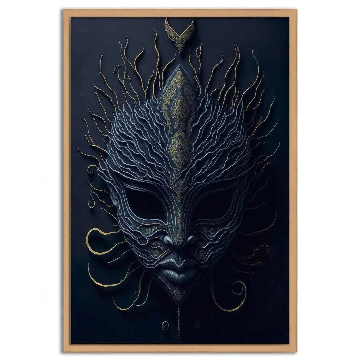 Mask of Vengeance - Leinwandbild Japanisch SimpleCanvas Canvas