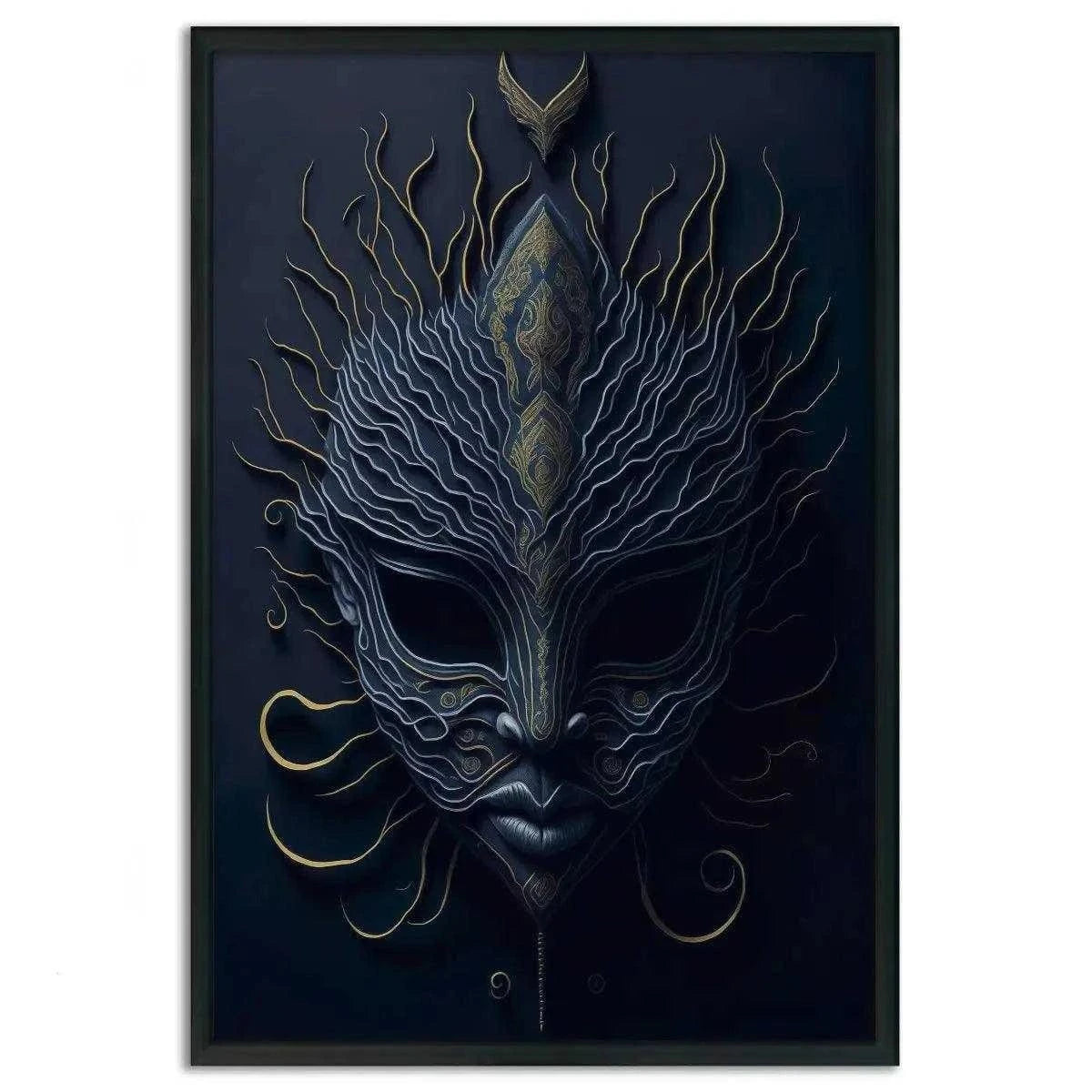Mask of Vengeance - Leinwandbild Japanisch SimpleCanvas Canvas