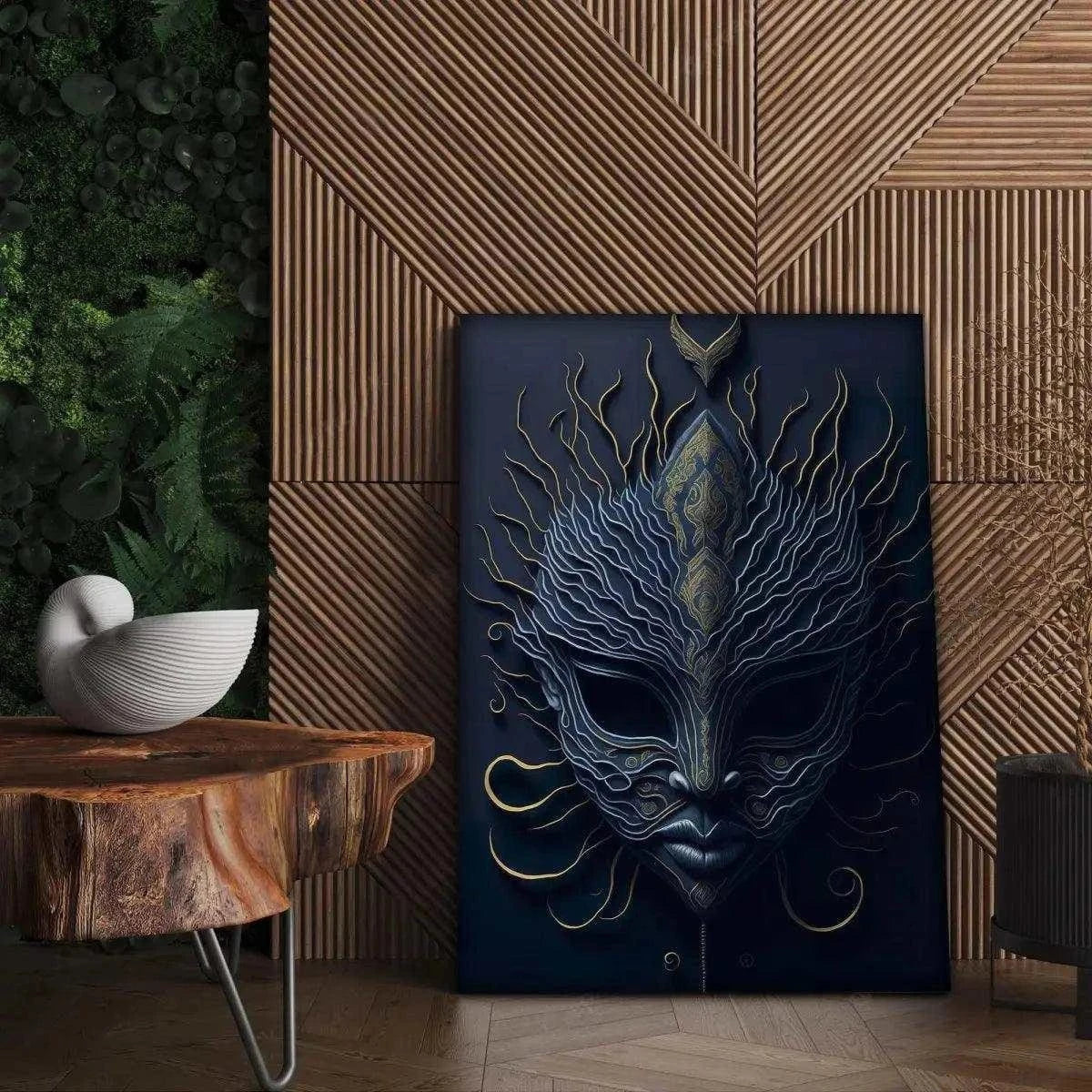 Mask of Vengeance - Leinwandbild Japanisch SimpleCanvas Canvas