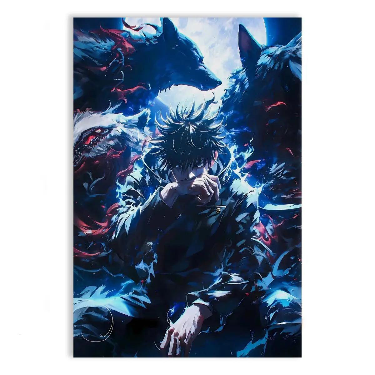 Megumi - Jujutsu Kaisen - Anime Leinwandbild - - 120x160 cm 150x200 cm 20x30 cm 40x60 cm 60x90 cm 80x120 cm adding to a collection of anime memorabilia anime canvas anime wallart anime wallpaper anime wandbild canvas dark blue and navy decorating personal space Foto auf Leinwand gifting to anime enthusiasts jujutsu kaisen wallart jujutsu kaisen wallpaper leinwandbilder leinwanddeko megumi jjk megumi jujutsu kaisen megumi wallart megumi wallpaper picture red wall art wandbilder white