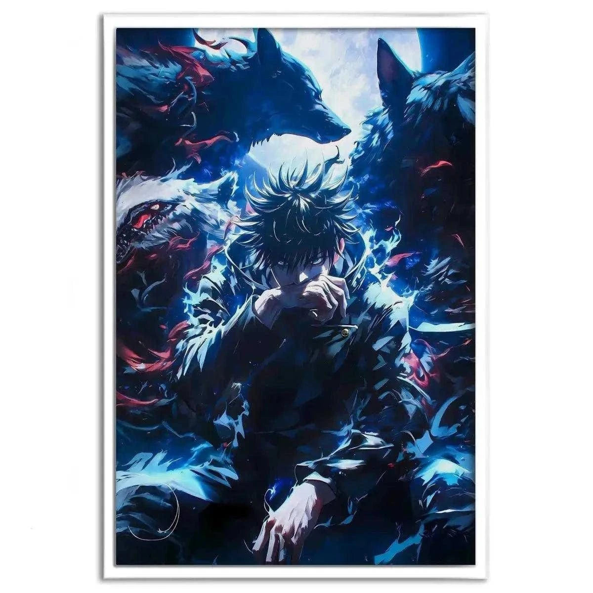 Megumi - Jujutsu Kaisen - Anime Leinwandbild SimpleCanvas Canvas