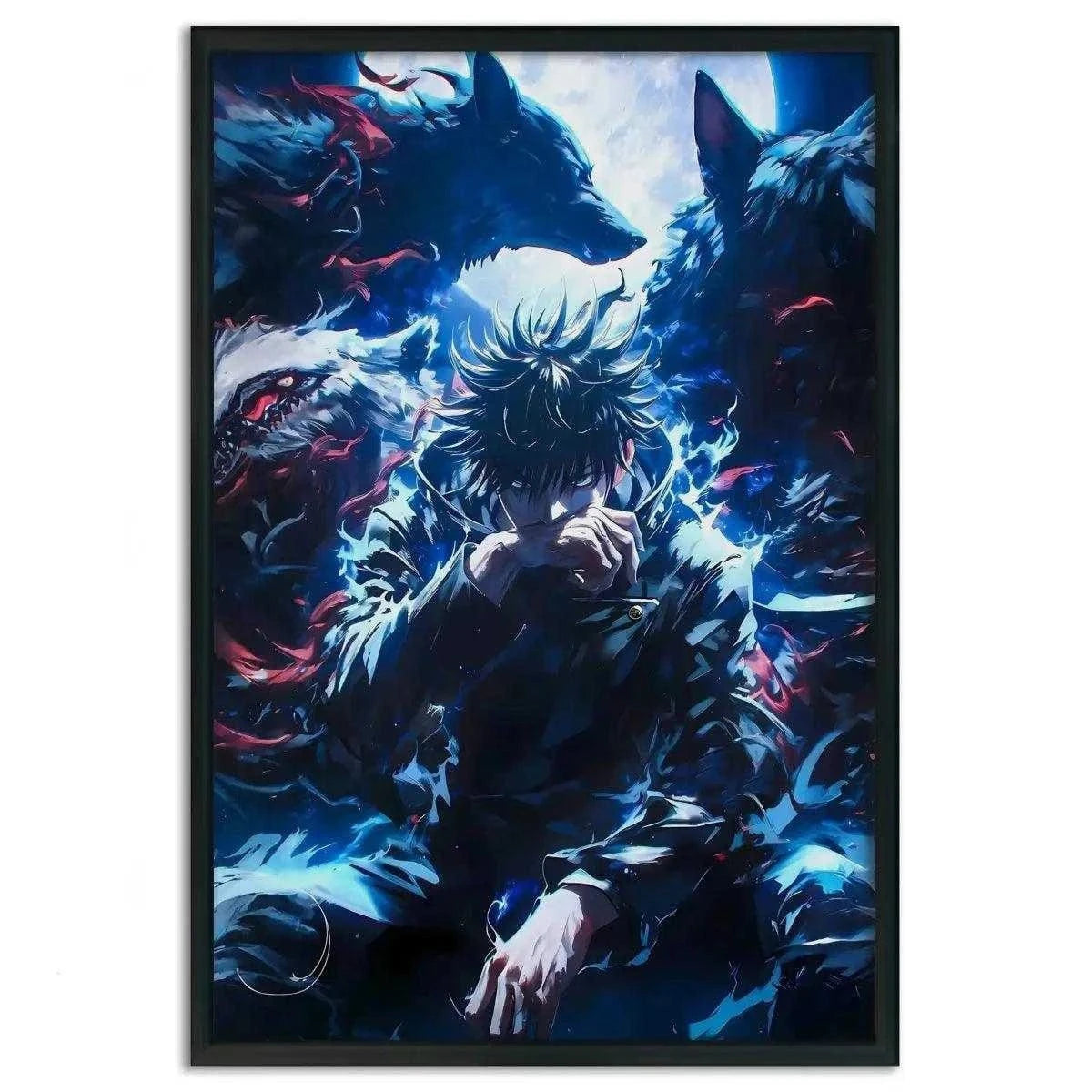 Megumi - Jujutsu Kaisen - Anime Leinwandbild SimpleCanvas Canvas