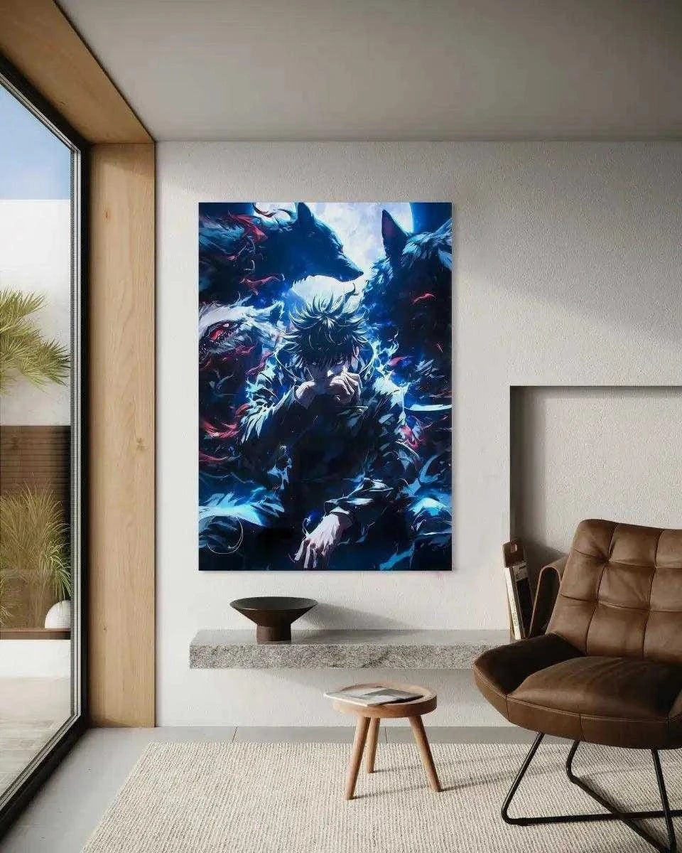 Megumi - Jujutsu Kaisen - Anime Leinwandbild SimpleCanvas Canvas