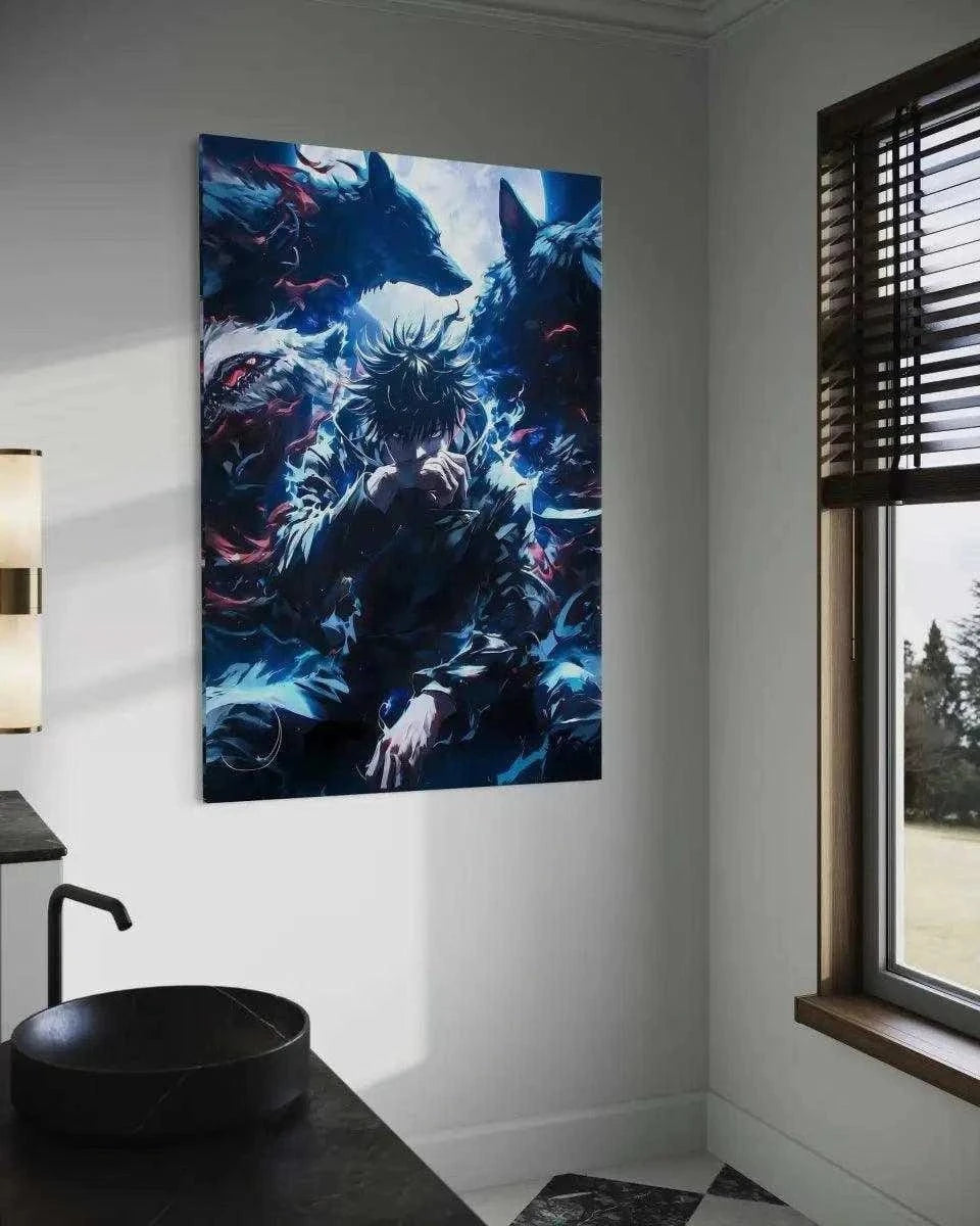 Megumi - Jujutsu Kaisen - Anime Leinwandbild SimpleCanvas Canvas