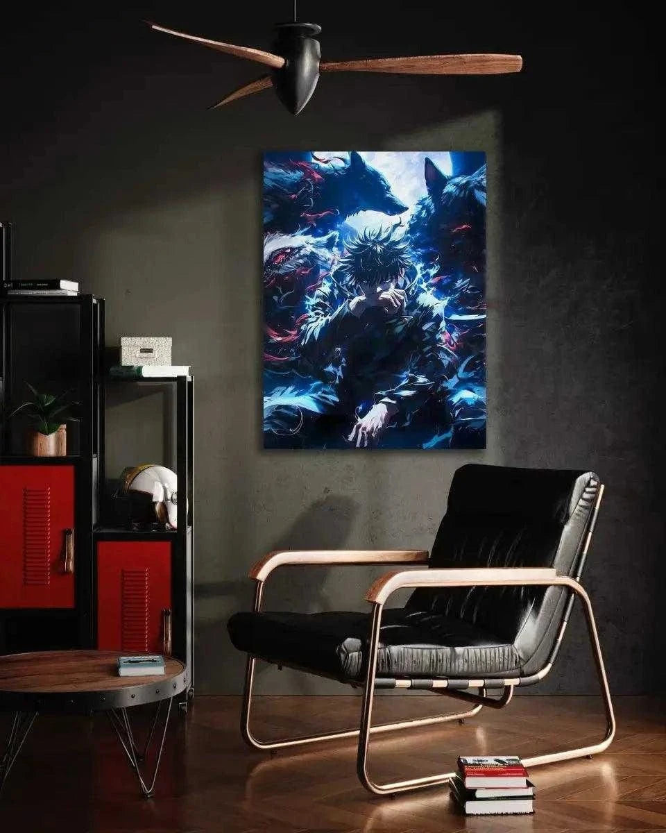 Megumi - Jujutsu Kaisen - Anime Leinwandbild SimpleCanvas Canvas