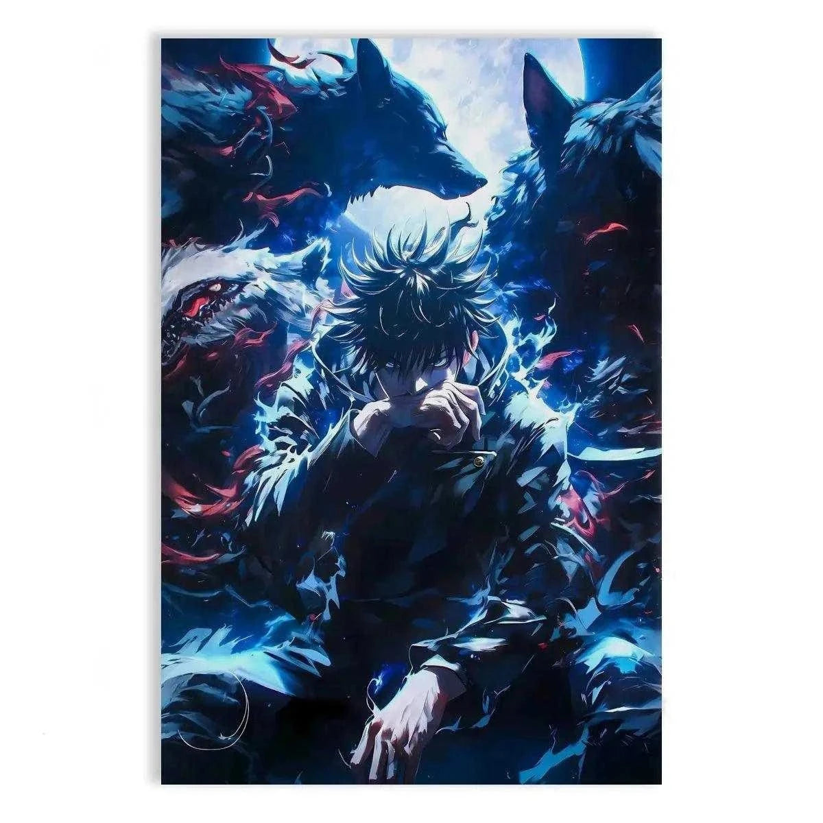 Megumi - Jujutsu Kaisen - Anime Leinwandbild SimpleCanvas Canvas
