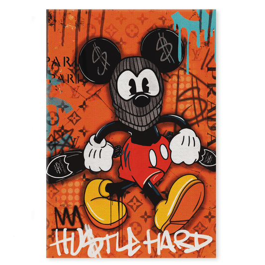 Mickey the thief - Leinwandbild Pop Art / Motivation SimpleCanvas Canvas