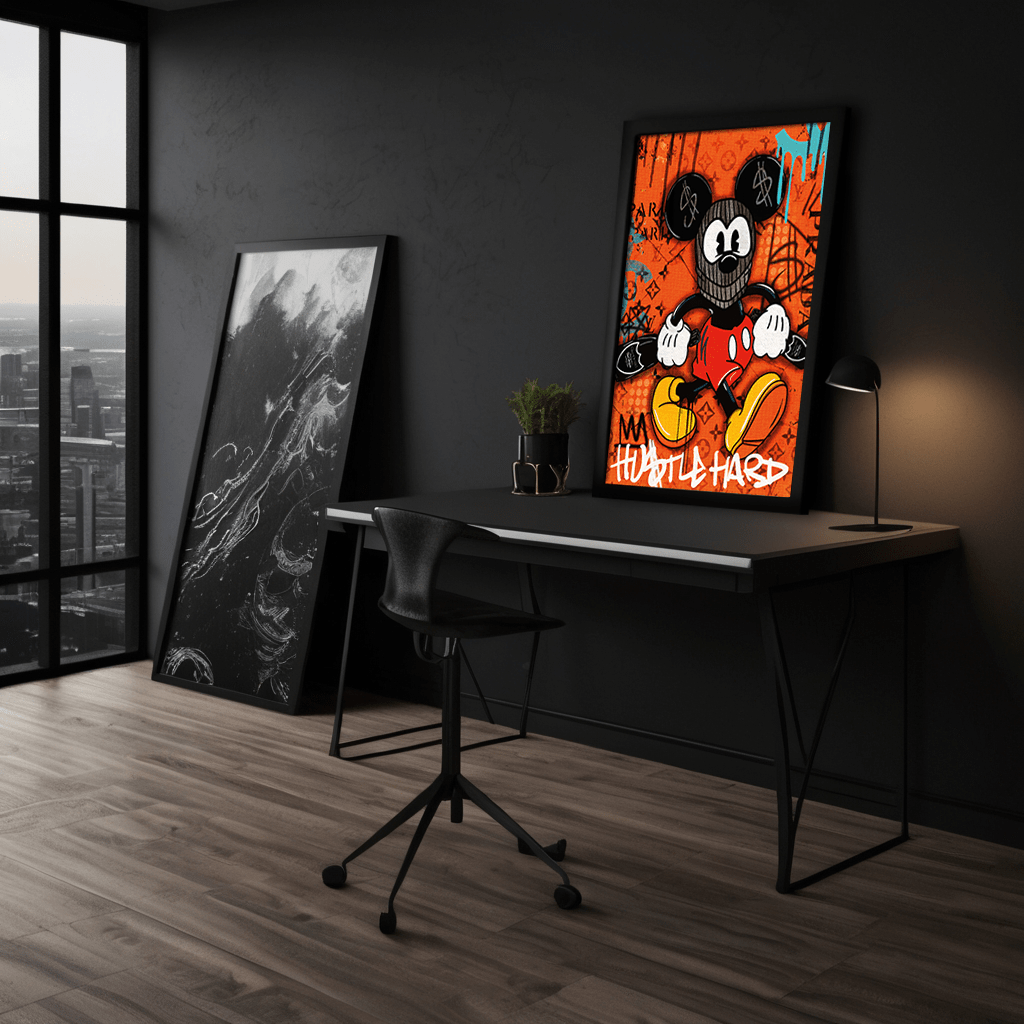 Mickey the thief - Leinwandbild Pop Art / Motivation SimpleCanvas Canvas