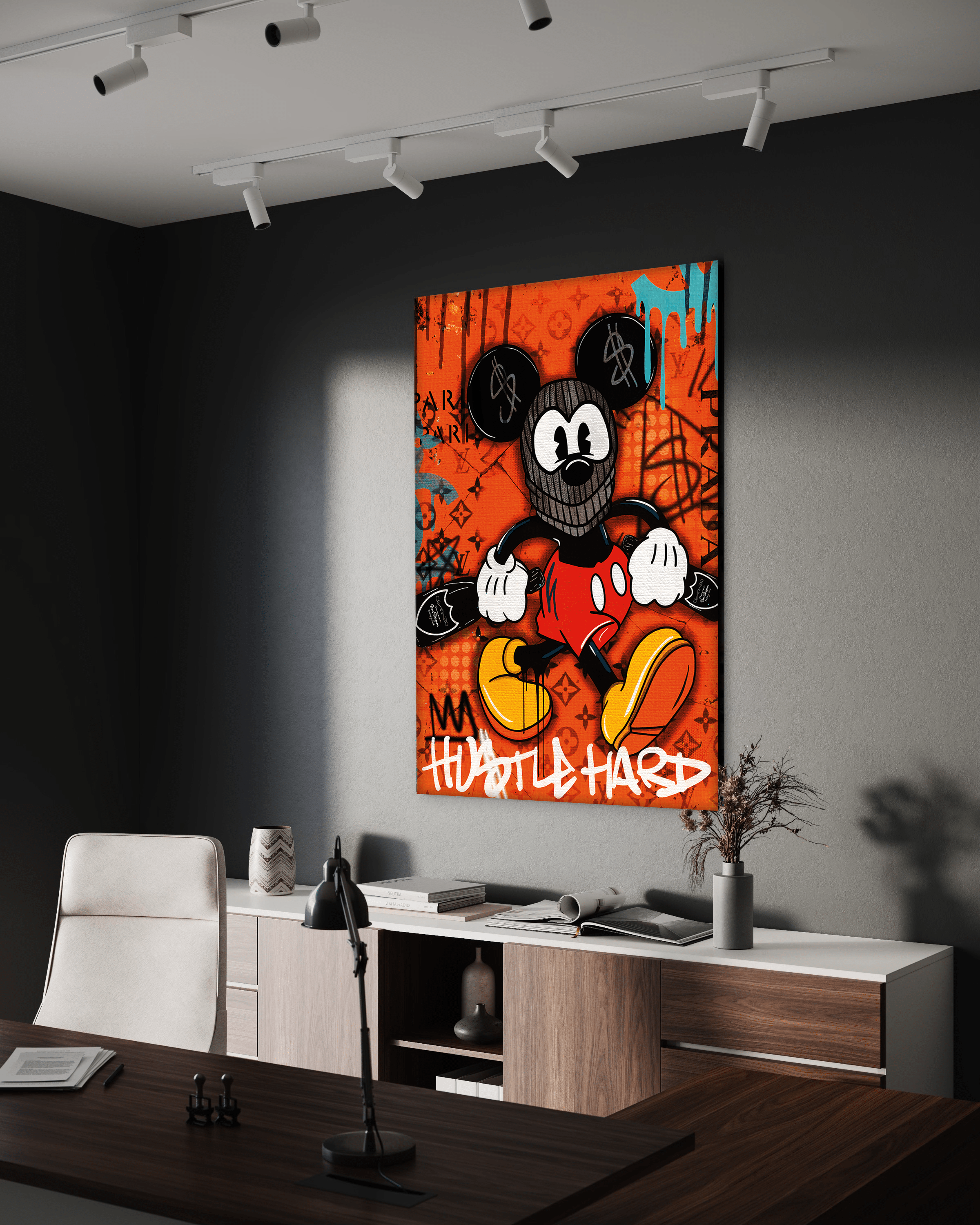 Mickey the thief - Leinwandbild Pop Art / Motivation SimpleCanvas Canvas