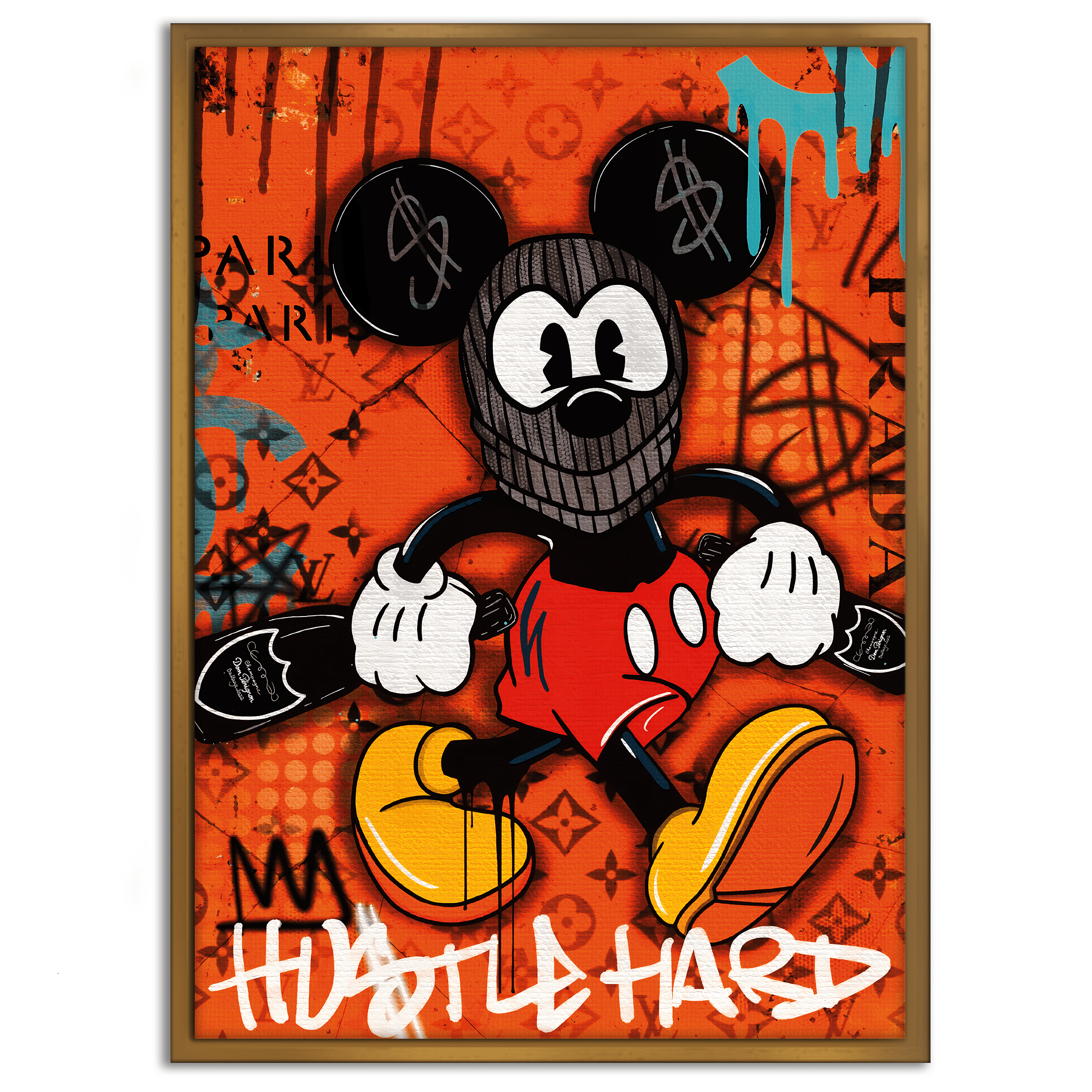 Mickey the thief - Leinwandbild Pop Art / Motivation SimpleCanvas Canvas