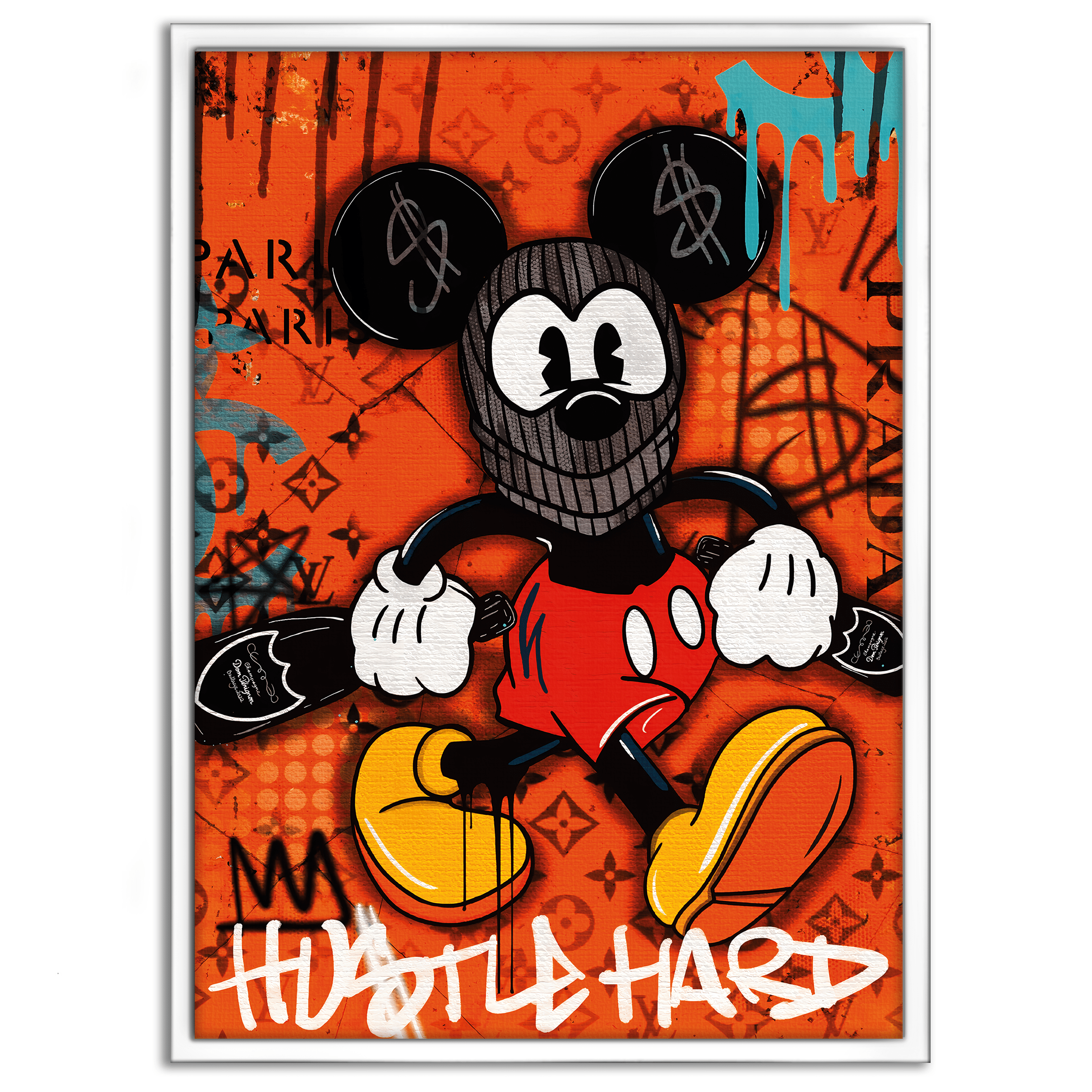 Mickey the thief - Leinwandbild Pop Art / Motivation SimpleCanvas Canvas