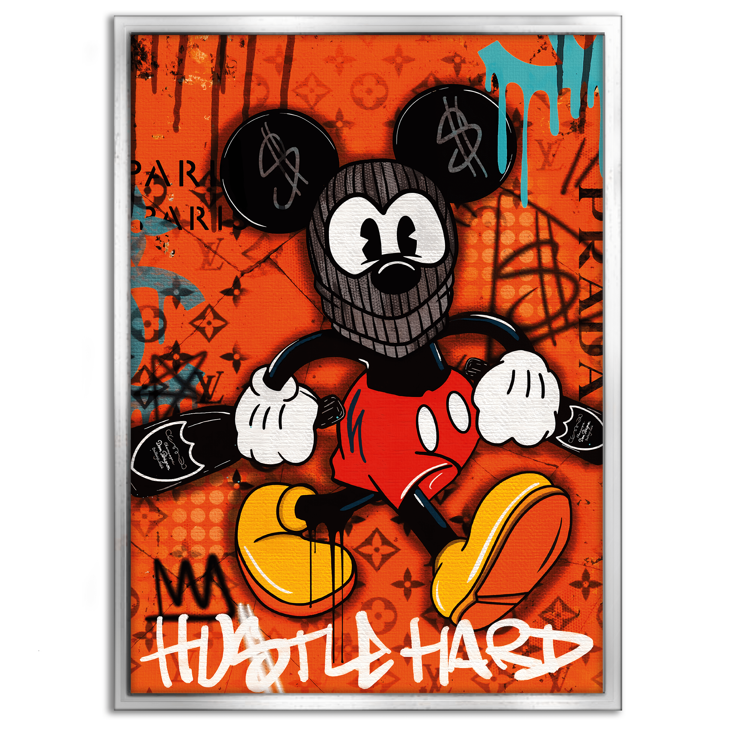 Mickey the thief - Leinwandbild Pop Art / Motivation SimpleCanvas Canvas