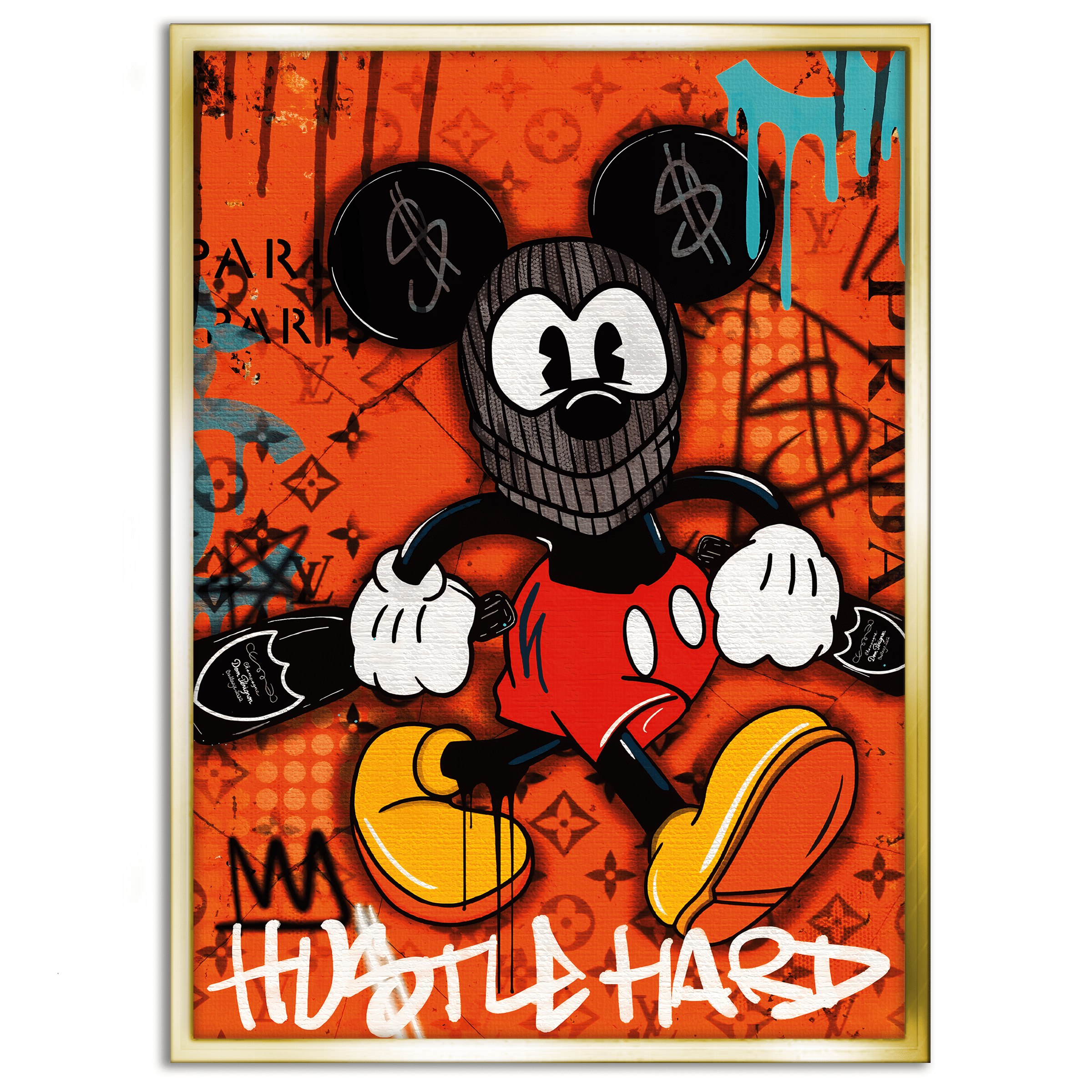 Mickey the thief - Leinwandbild Pop Art / Motivation SimpleCanvas Canvas