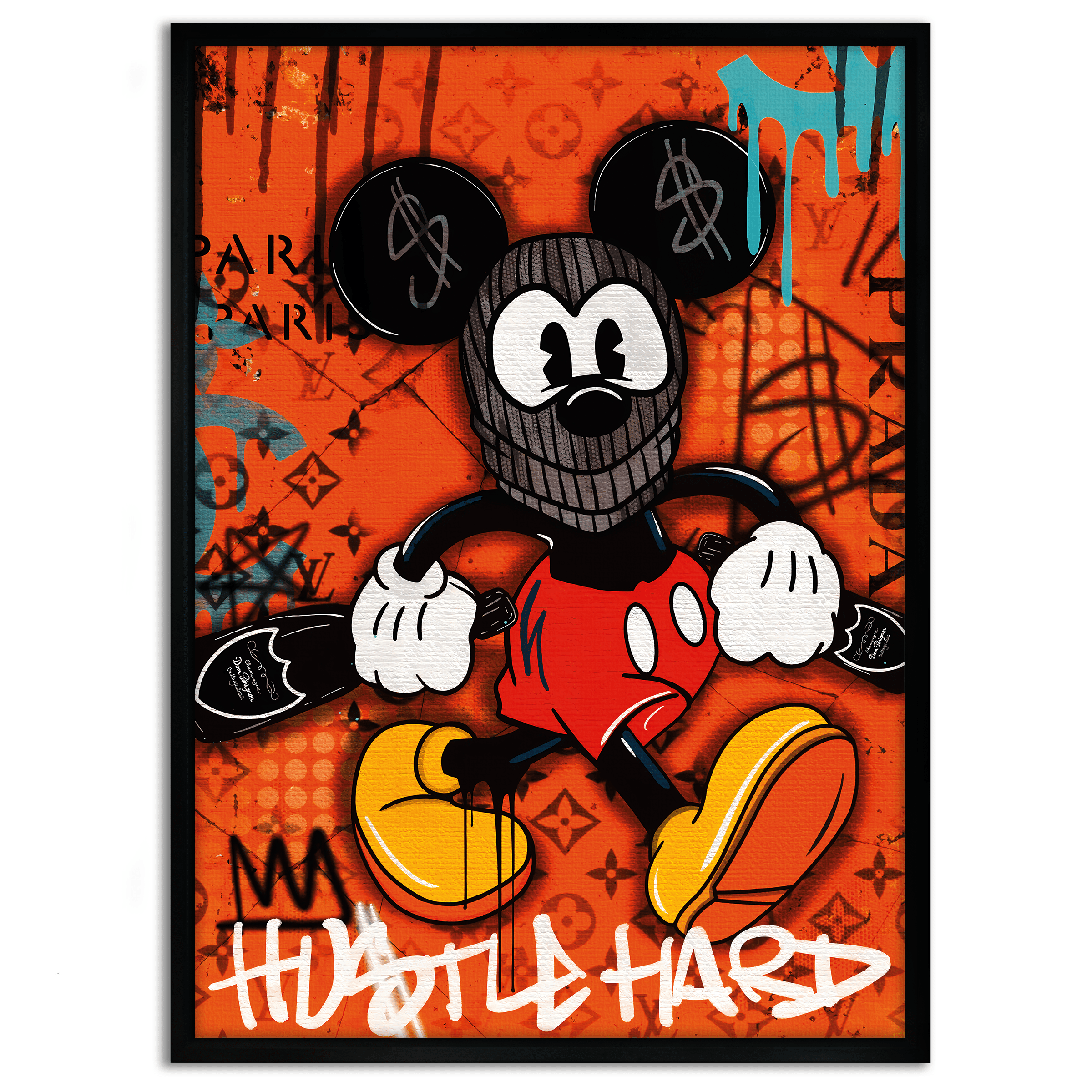 Mickey the thief - Leinwandbild Pop Art / Motivation SimpleCanvas Canvas