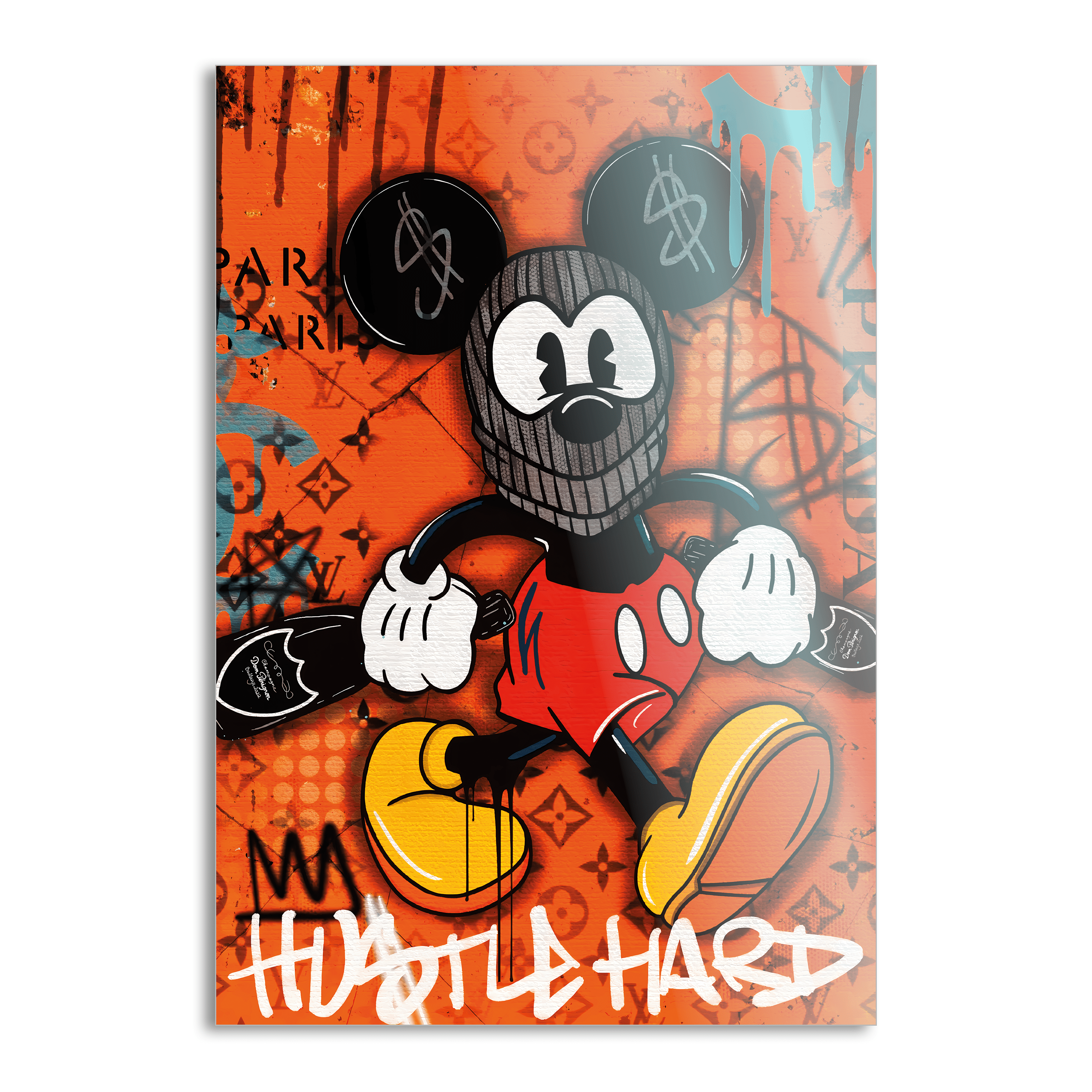Mickey the thief - Leinwandbild Pop Art / Motivation SimpleCanvas Canvas