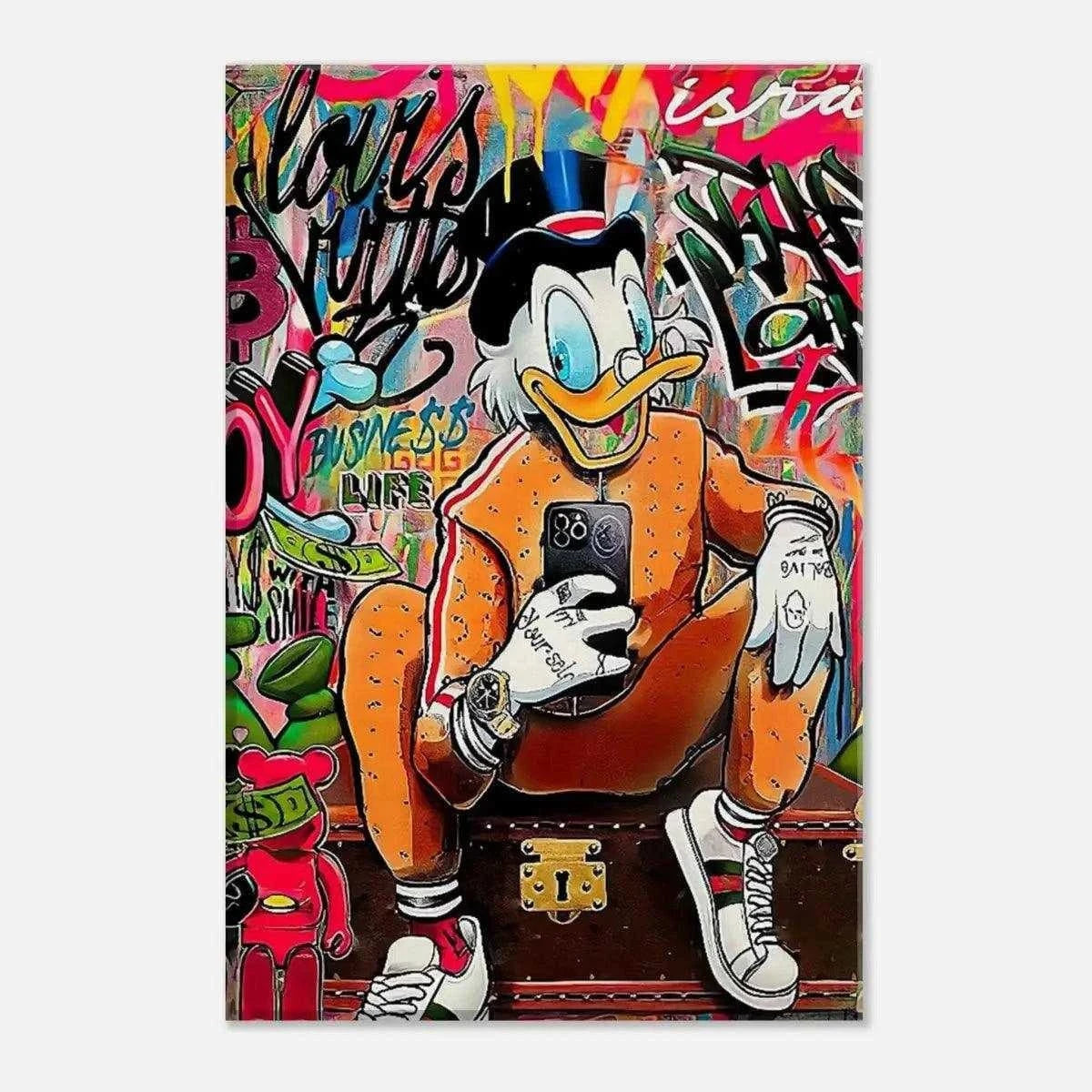 Modern Dagobert - Leinwandbild Pop Art SimpleCanvas Canvas