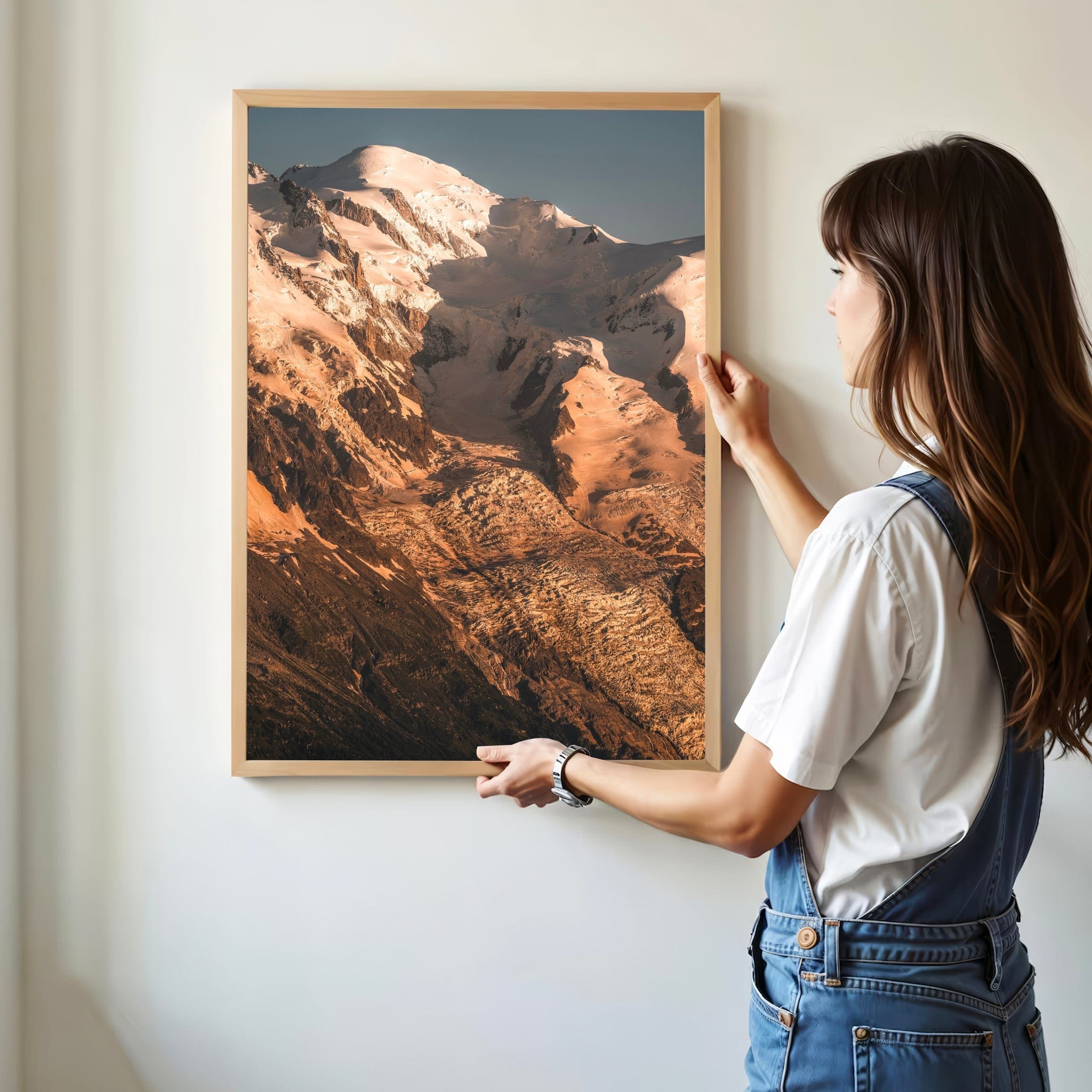 Mont Blanc – Chamonix, France Chamonix Prints Portrait Orientation