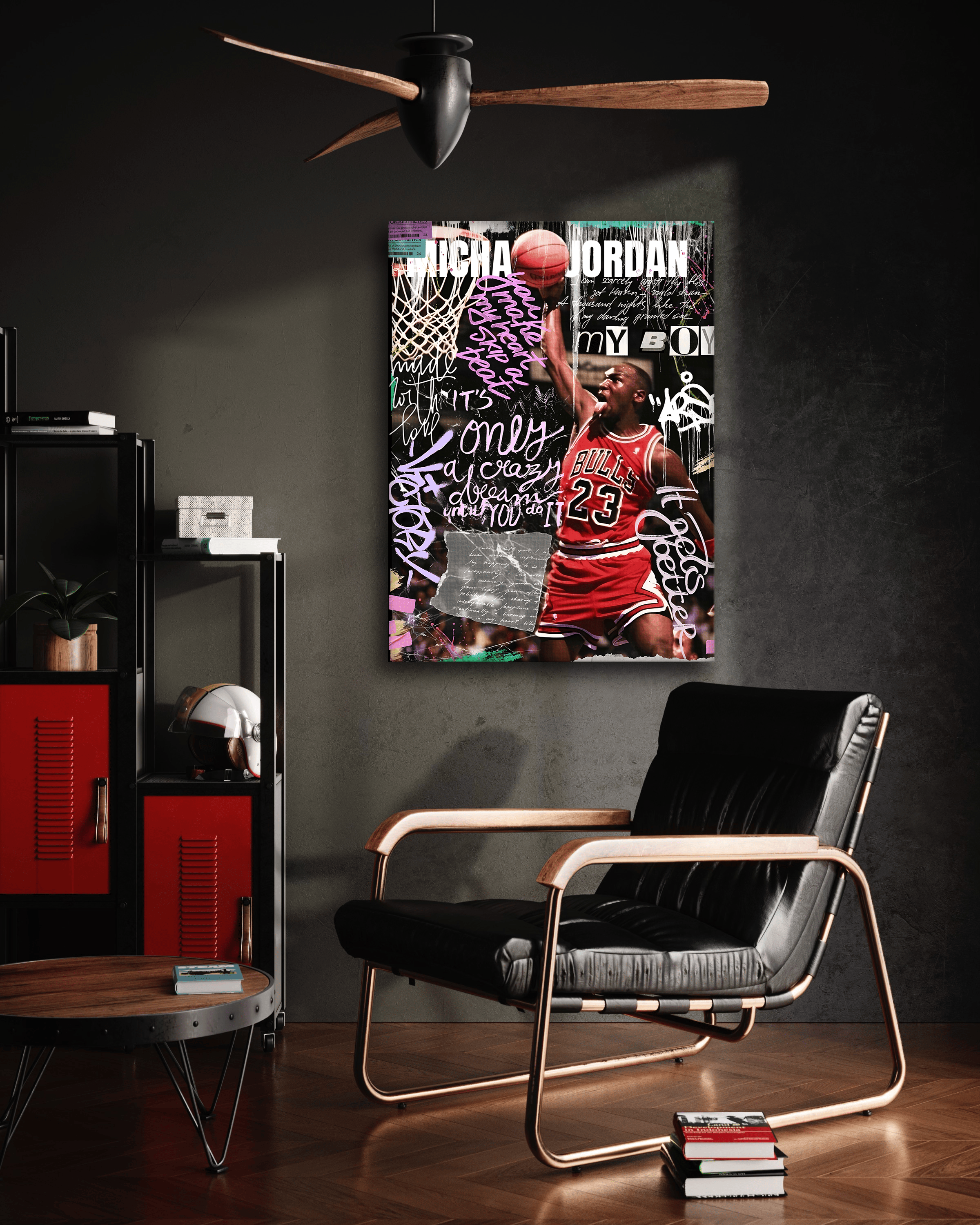 My Boy - Leinwandbild Pop Art/Street Art HeryKurni Canvas