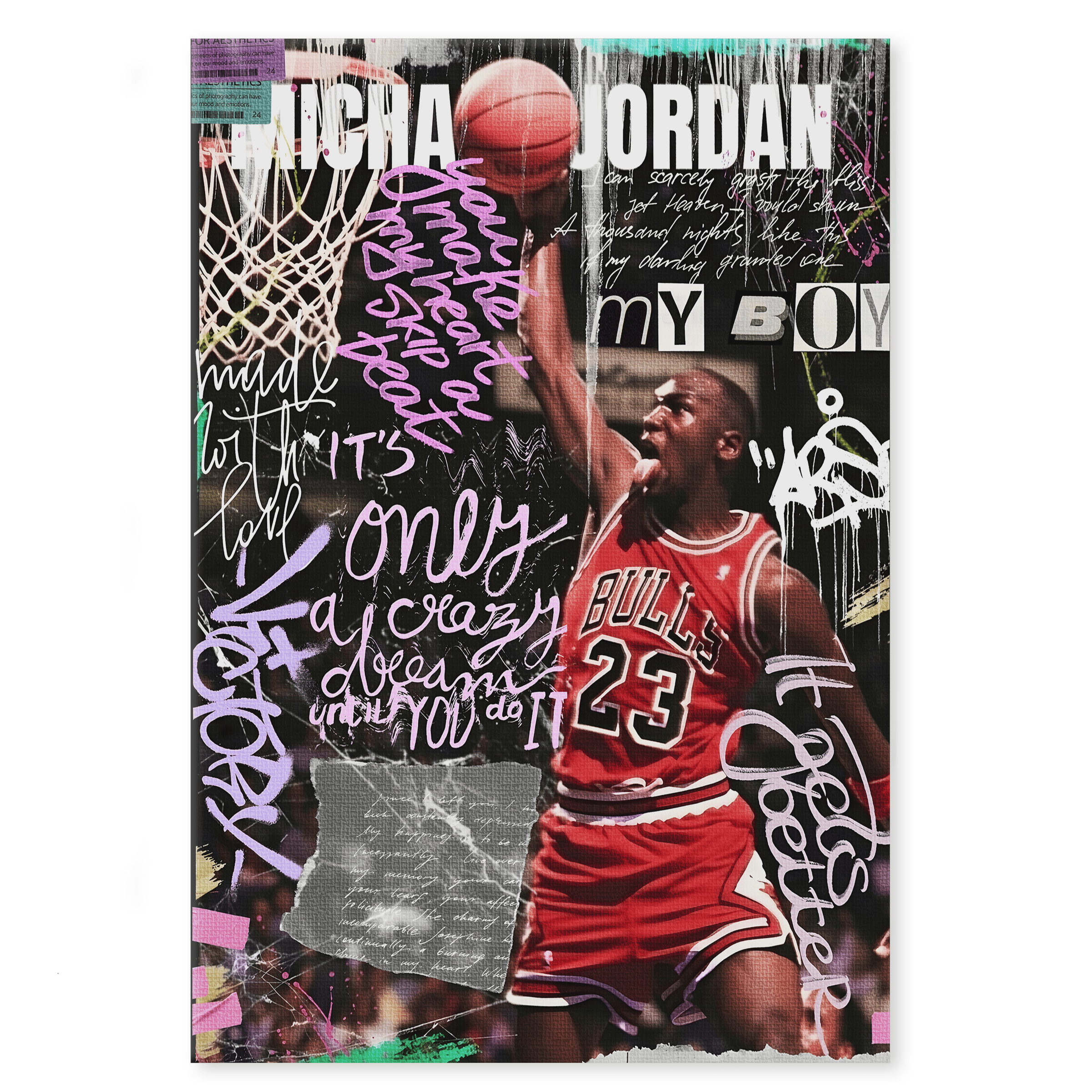 My Boy - Leinwandbild Pop Art/Street Art HeryKurni Canvas