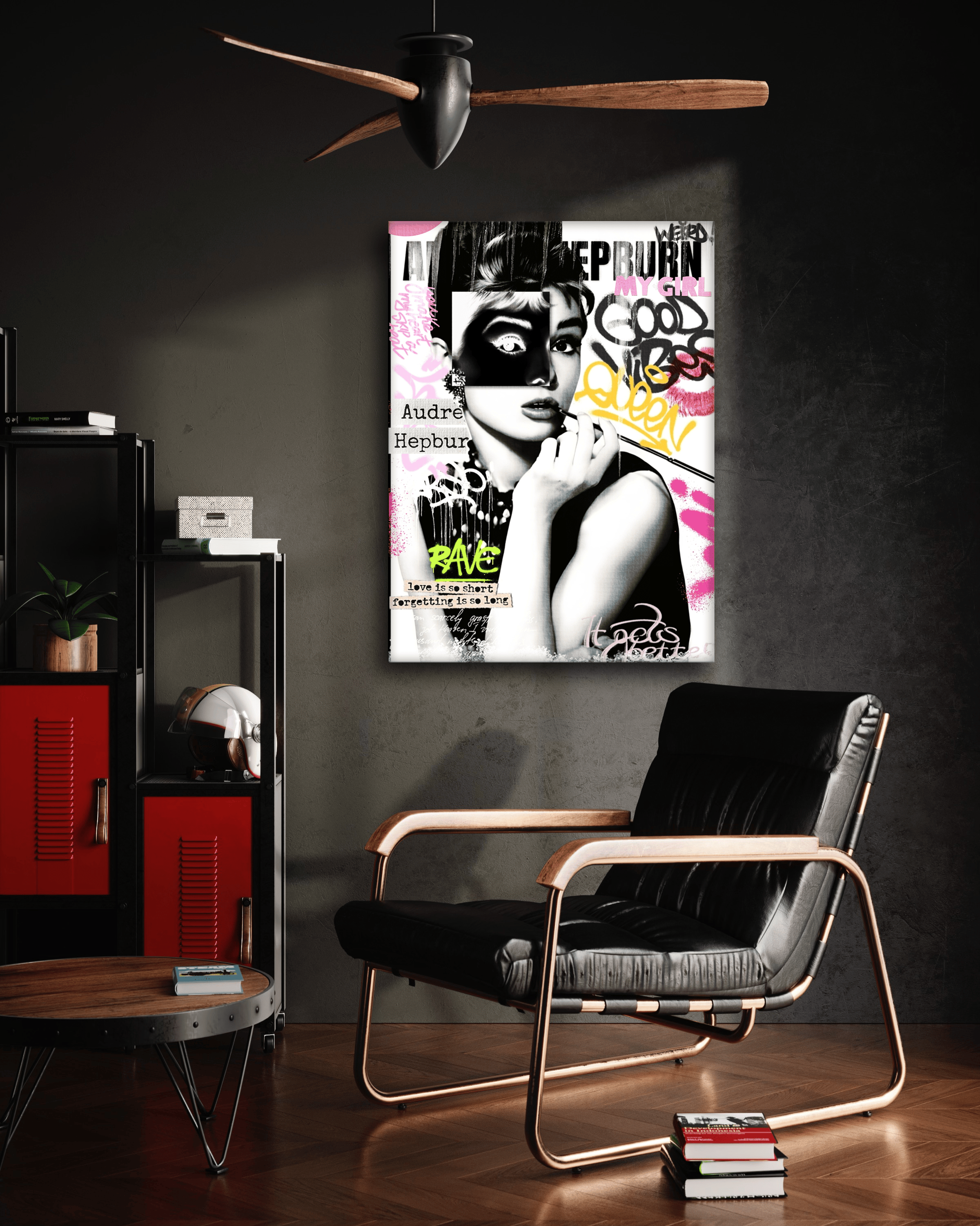 My Girl - Leinwandbild Pop Art/Street Art HeryKurni Canvas