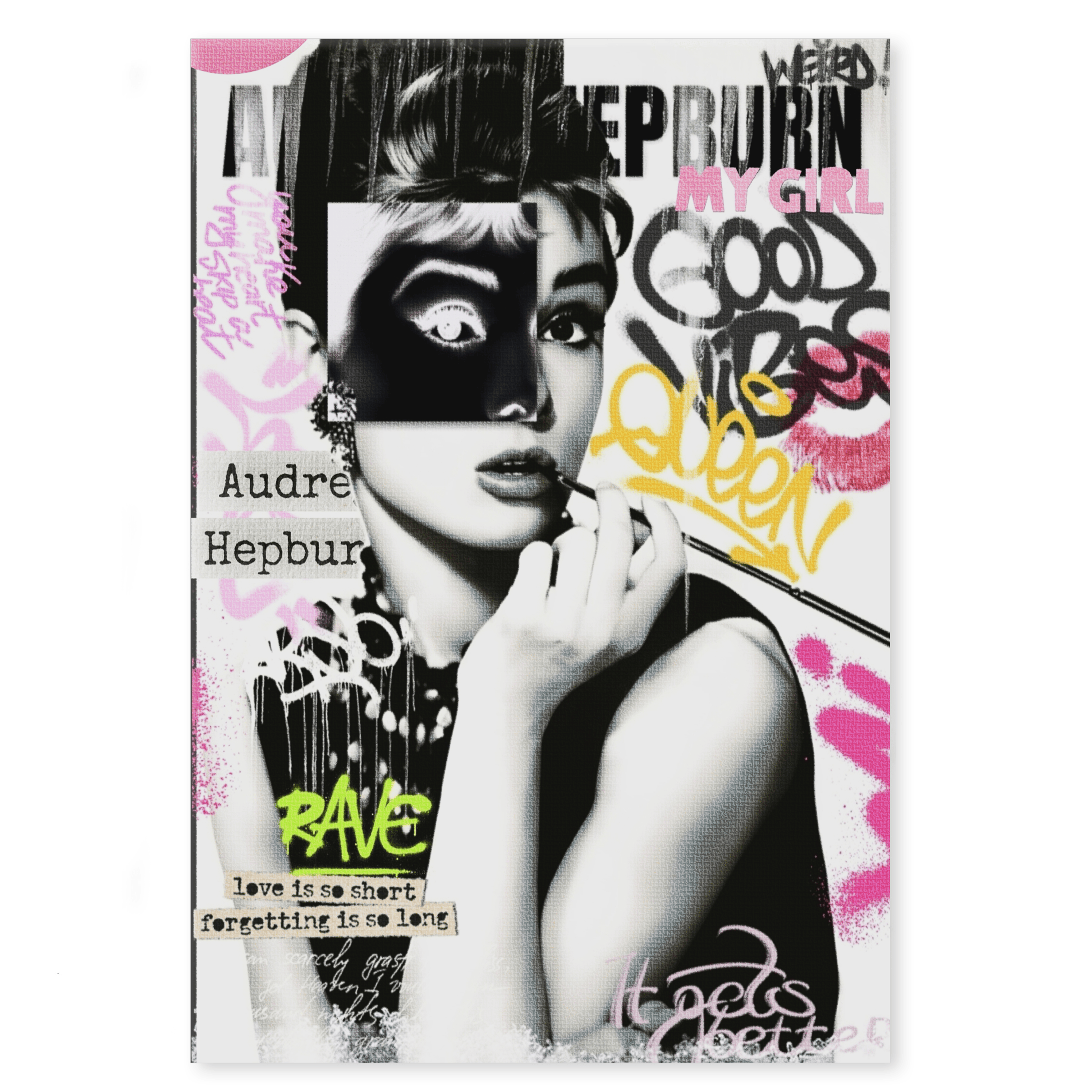 My Girl - Leinwandbild Pop Art/Street Art HeryKurni Canvas