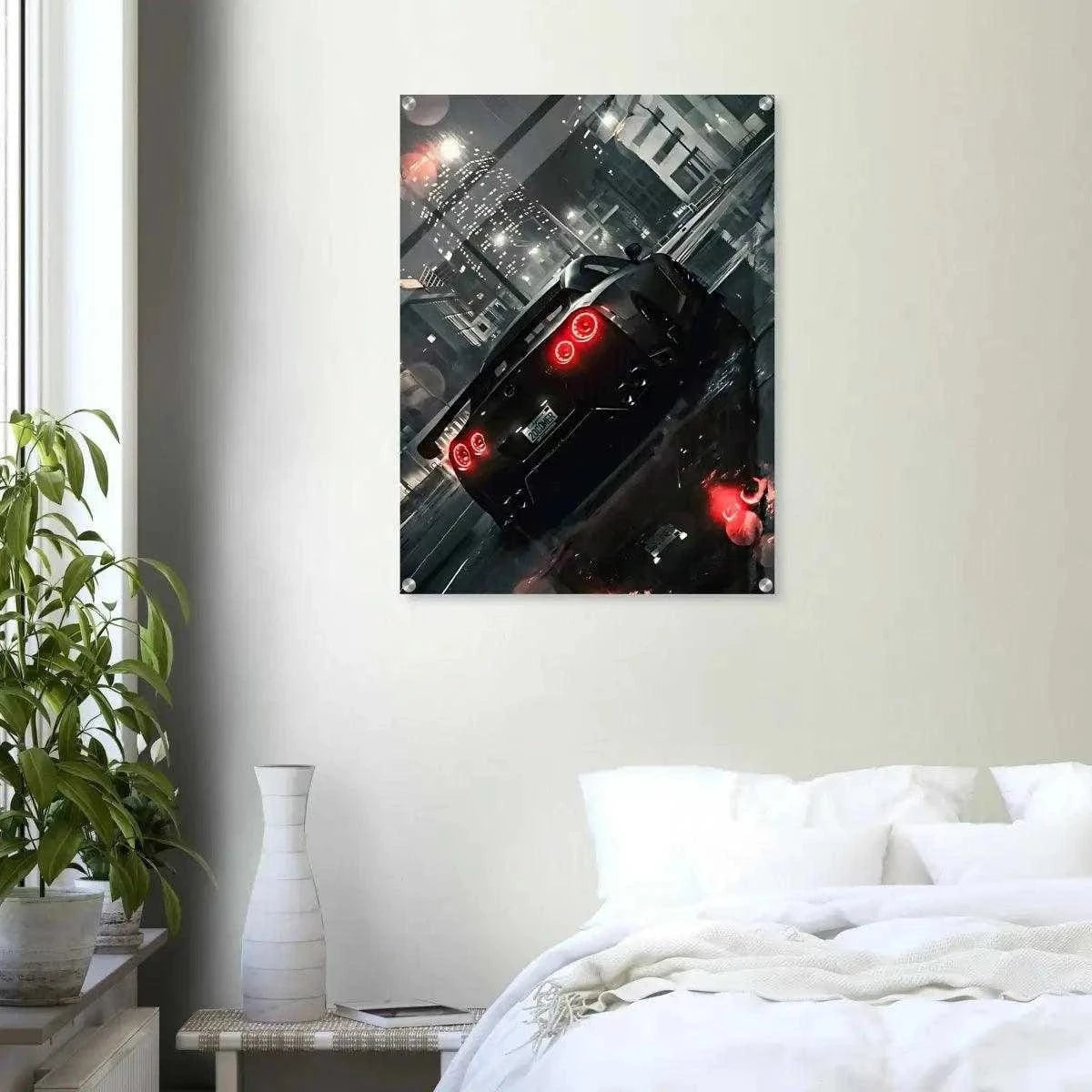 Nissan GT-R - Auto Leinwandbild SimpleCanvas Canvas