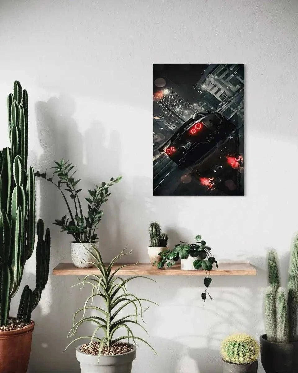 Nissan GT-R - Auto Leinwandbild SimpleCanvas Canvas