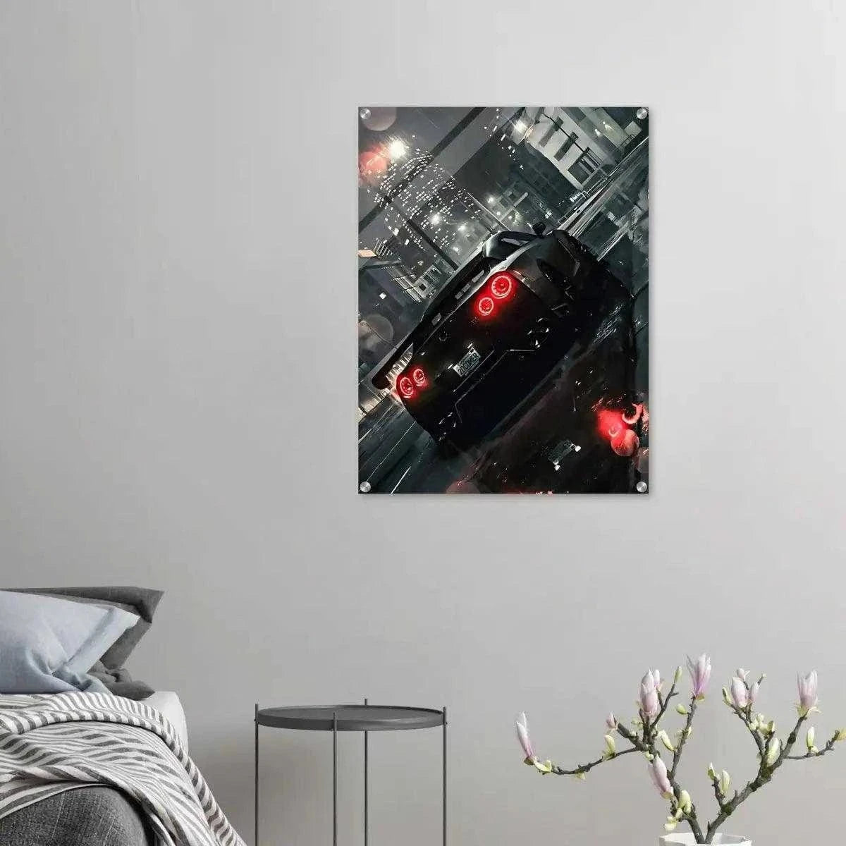 Nissan GT-R - Auto Leinwandbild SimpleCanvas Canvas