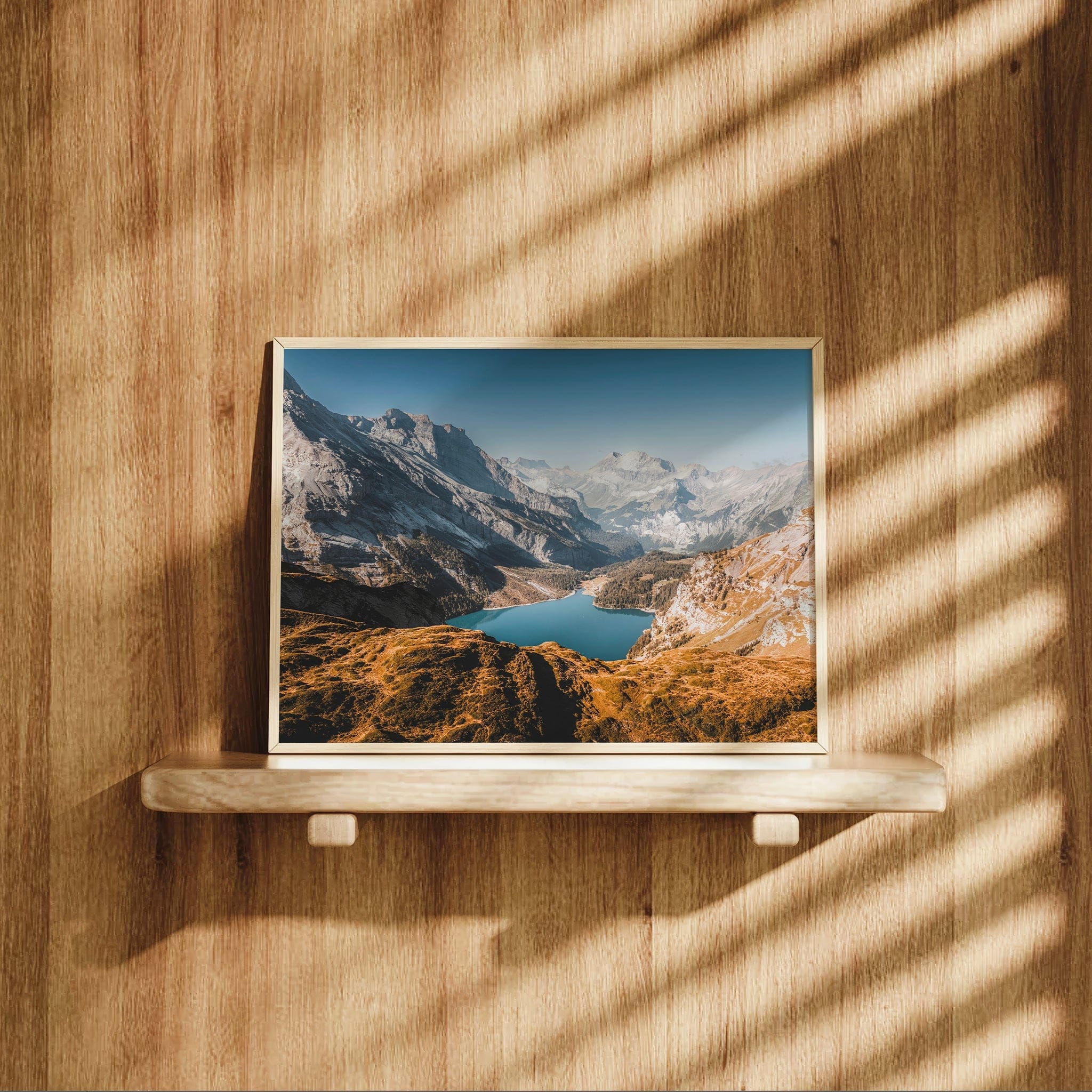 Oeschinensee – Bernese Oberland, Switzerland Chamonix Prints Landscape Orientation