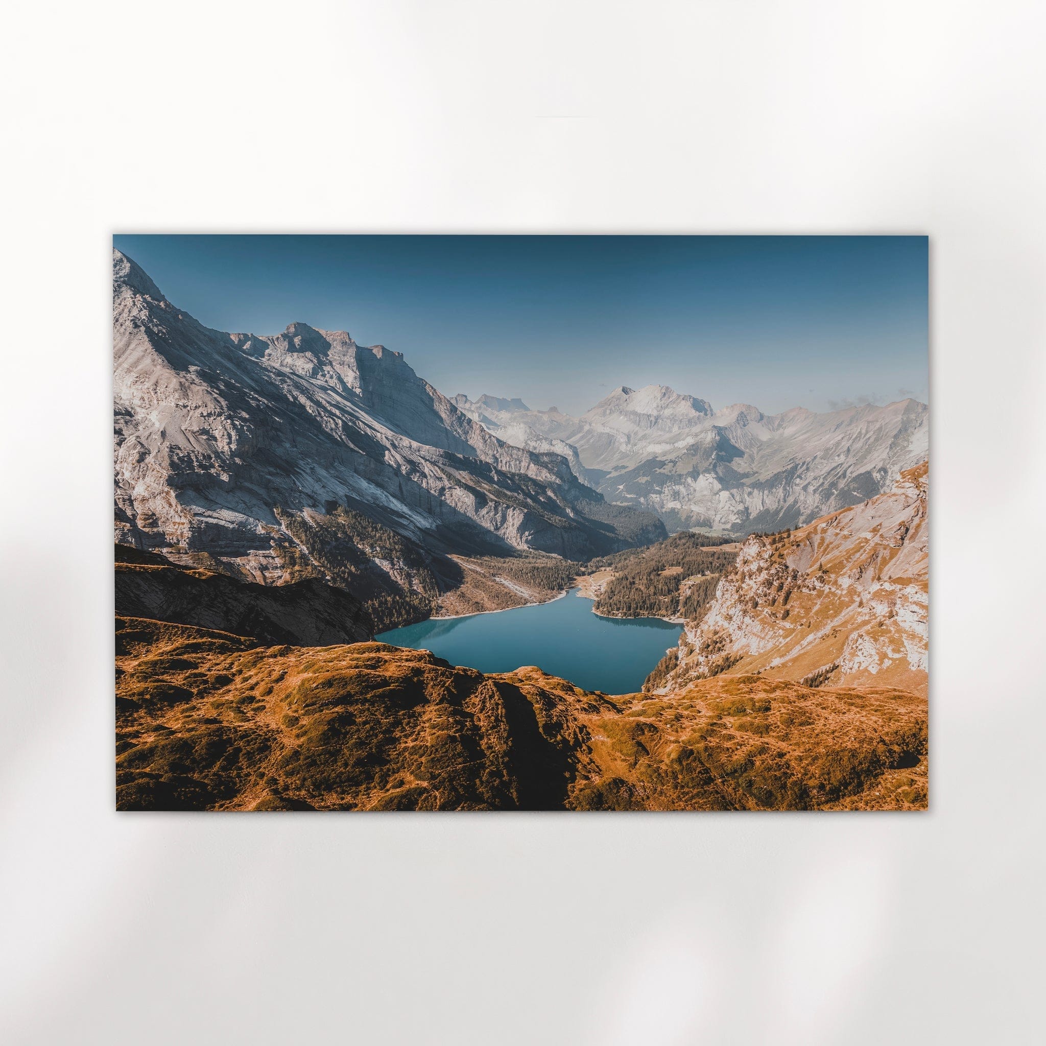 Oeschinensee – Bernese Oberland, Switzerland Chamonix Prints Landscape Orientation