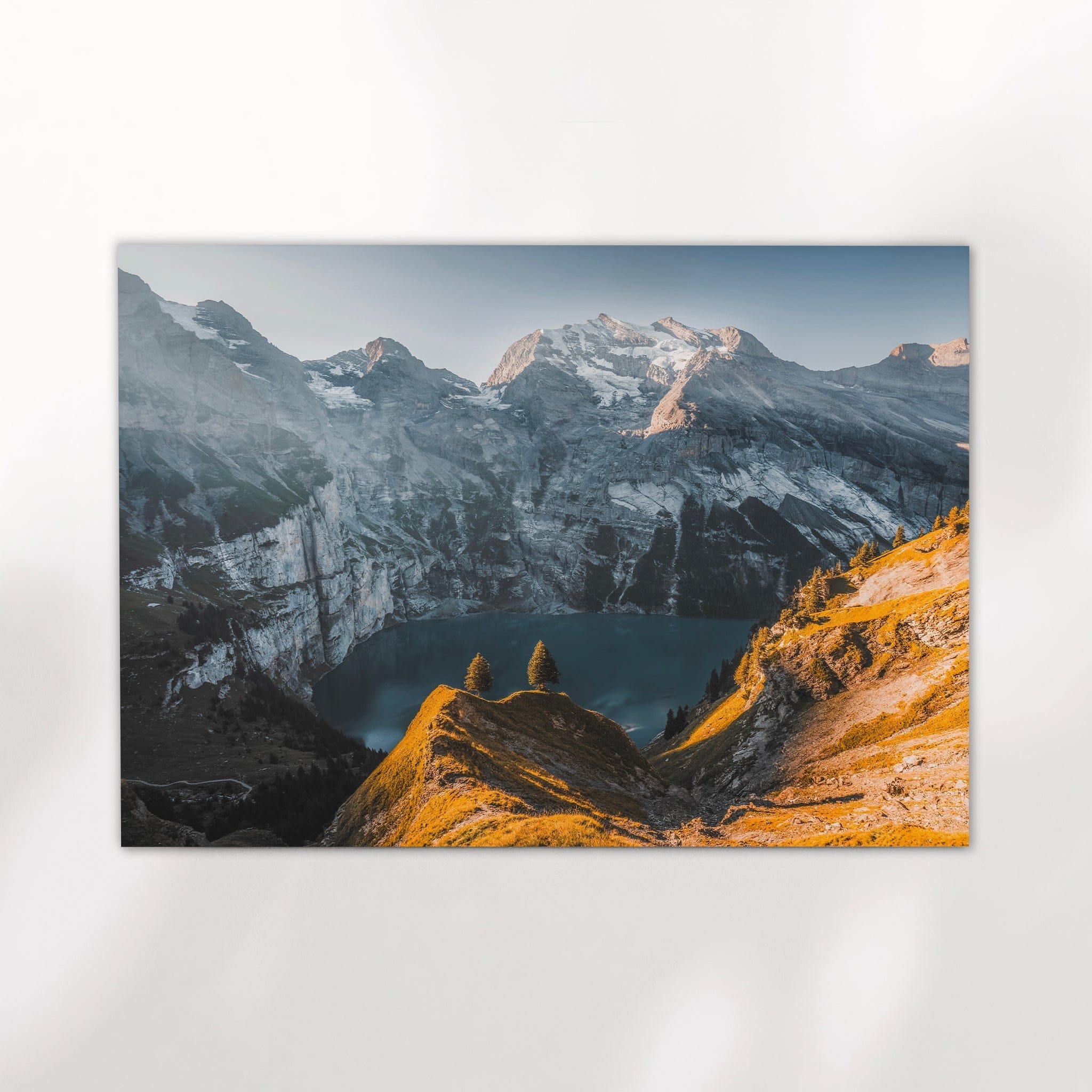 Oeschinensee – Bernese Oberland, Switzerland Chamonix Prints Landscape Orientation