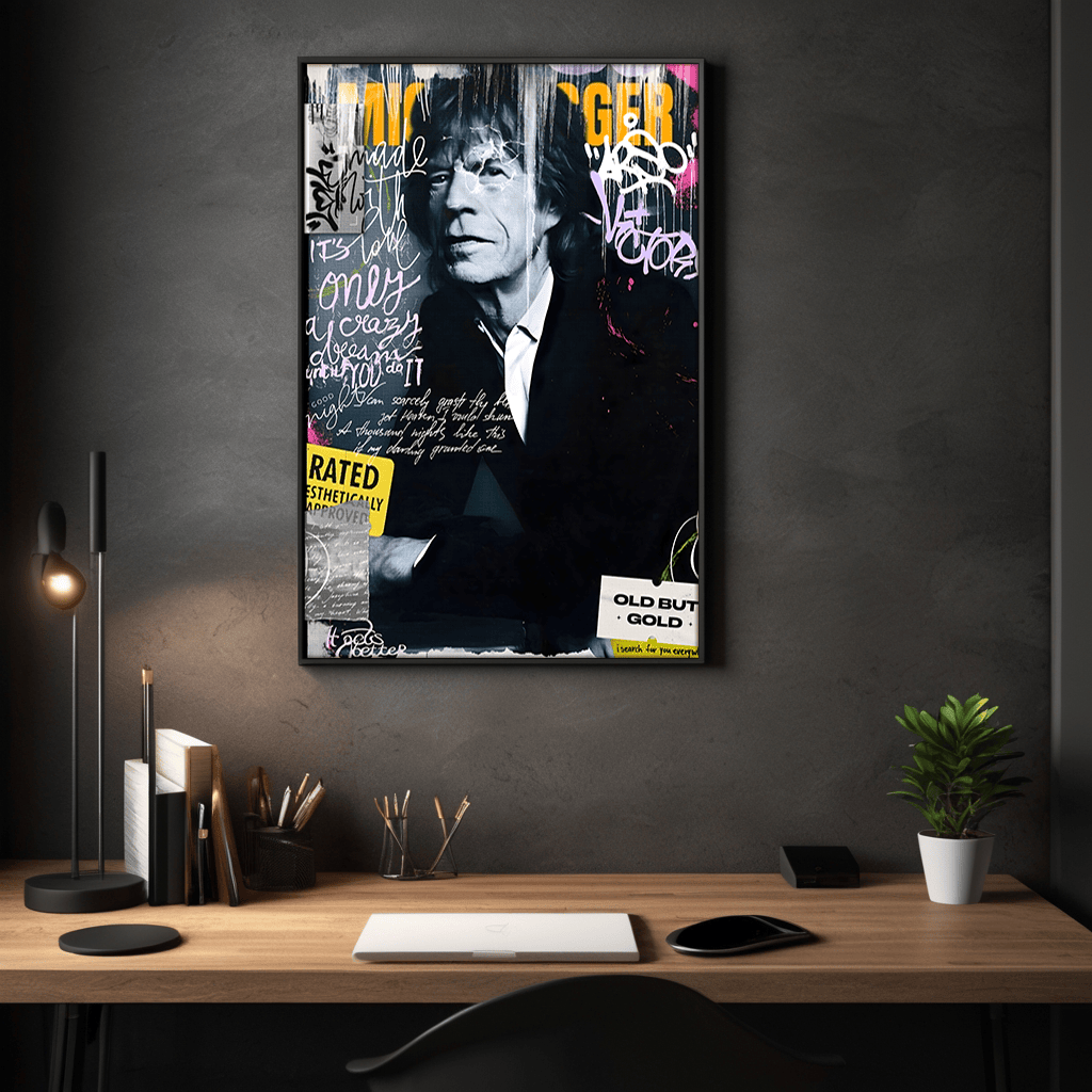 Old but Gold - Leinwandbild Pop Art/Street Art HeryKurni Canvas