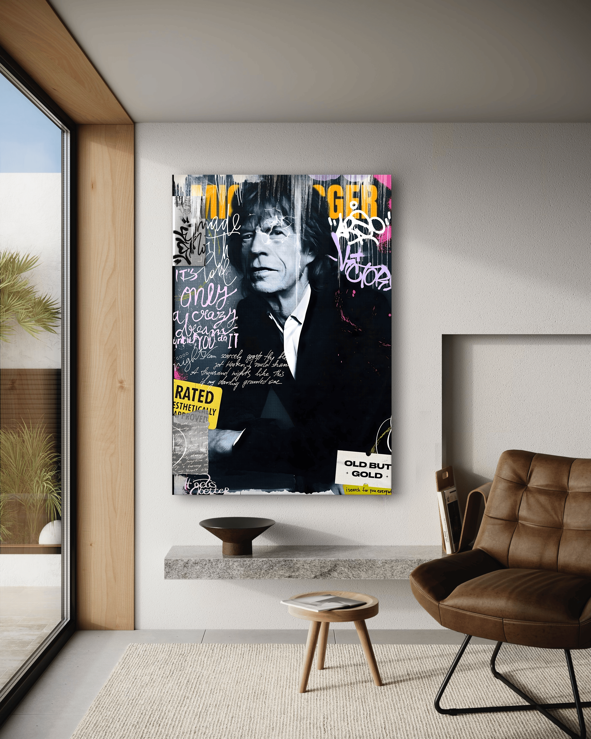 Old but Gold - Leinwandbild Pop Art/Street Art HeryKurni Canvas