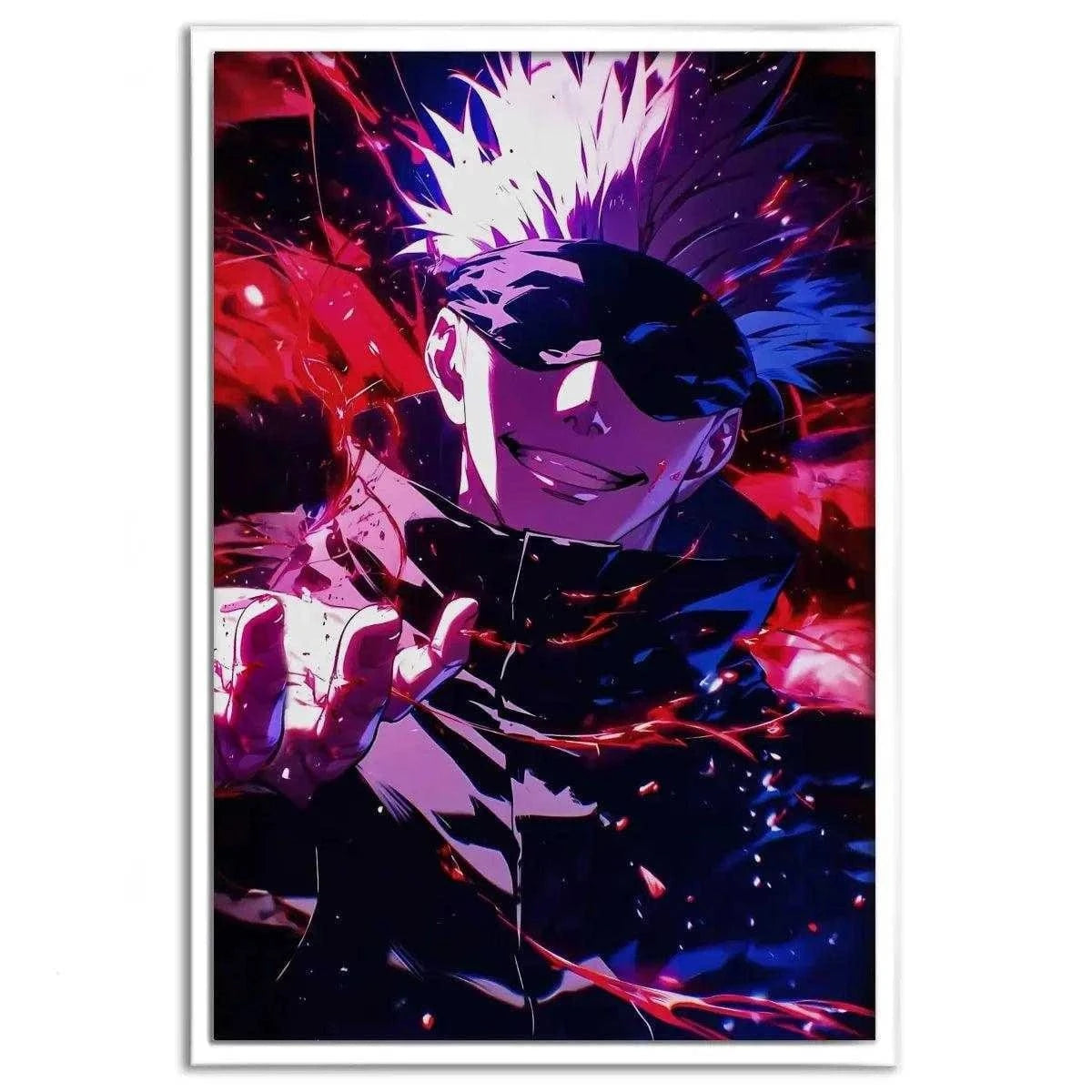 Purple Gojo - Jujutsu Kaisen - Anime Leinwandbild SimpleCanvas Canvas