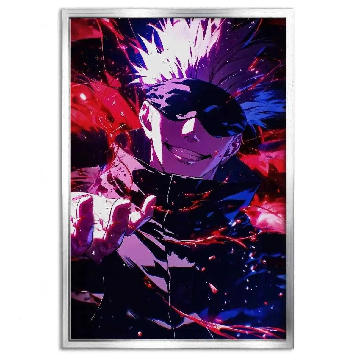 Purple Gojo - Jujutsu Kaisen - Anime Leinwandbild SimpleCanvas Canvas