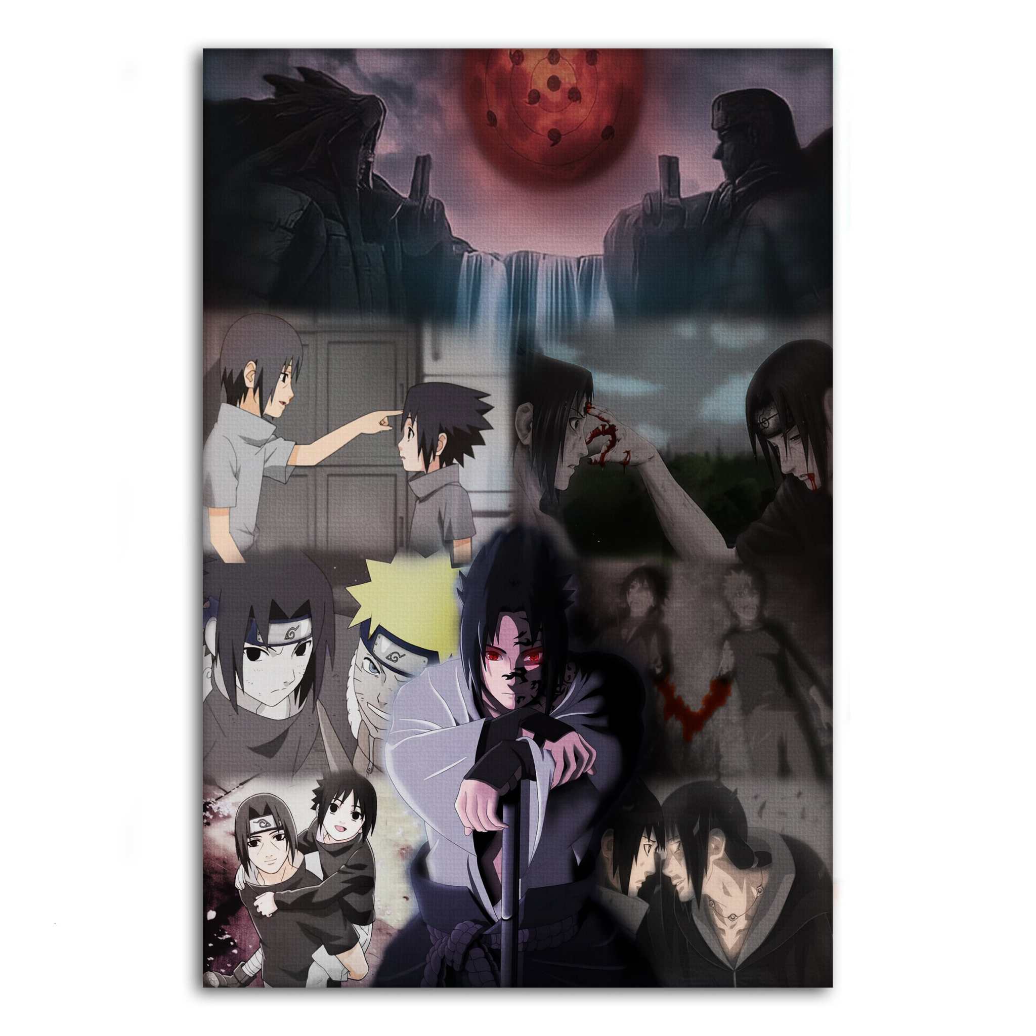 Sasuke's Revenge x SHADOW030 - Anime Leinwandbild SimpleCanvas Canvas