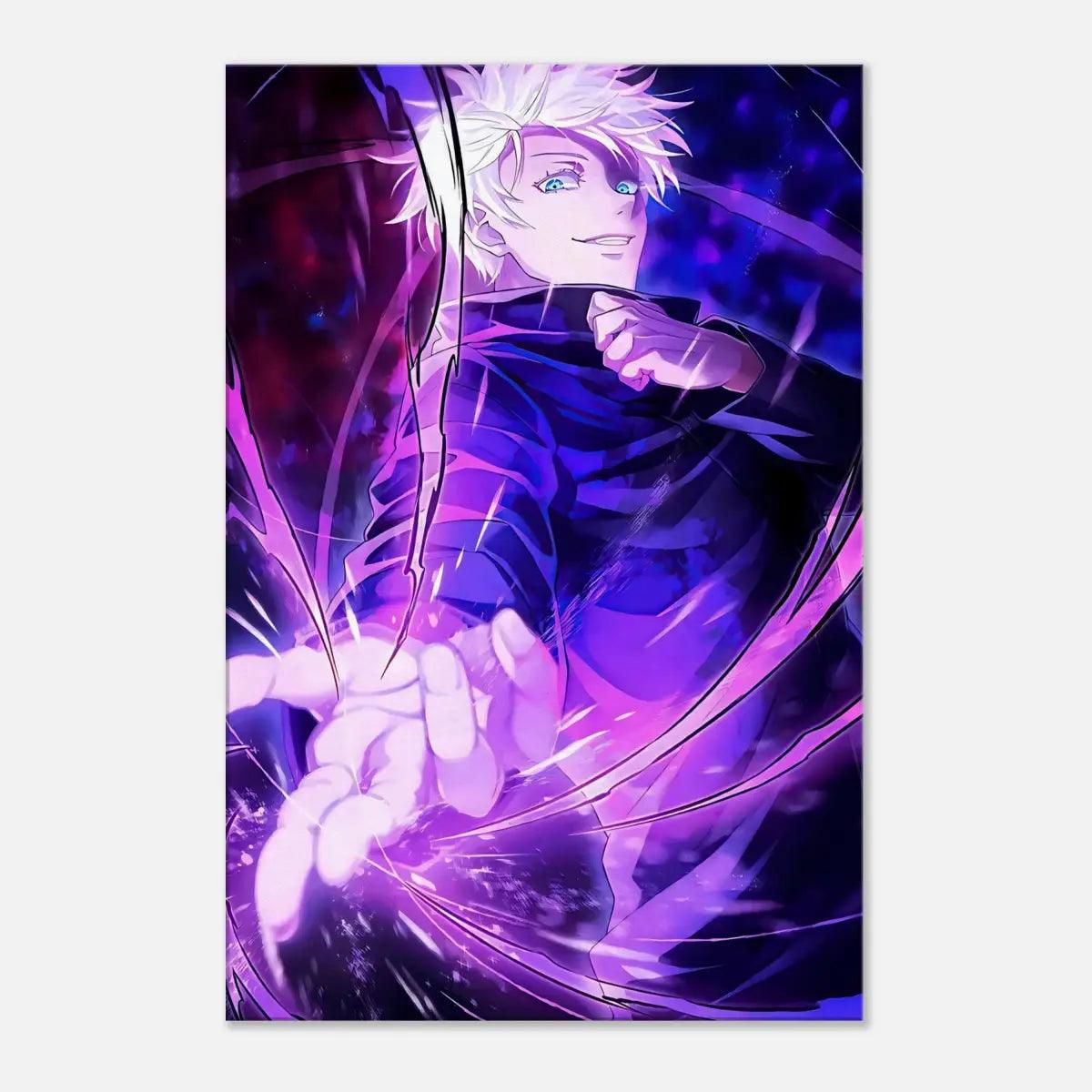 Satoru Gojo - Anime Leinwandbild - - anime canvas anime wallart anime wandbild canvas cars wall art Foto auf Leinwand gojo wandbild Home Decor leinwandbilder leinwandbilder luxuriös leinwandbilder motivation leinwanddeko luxury canvas luxury wall art mindset canvas pop art wall art wandbilder