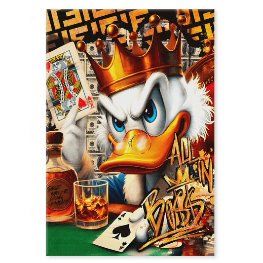 Save Water drink Whiskey - Leinwandbild Pop Art / Motivation SimpleCanvas Canvas