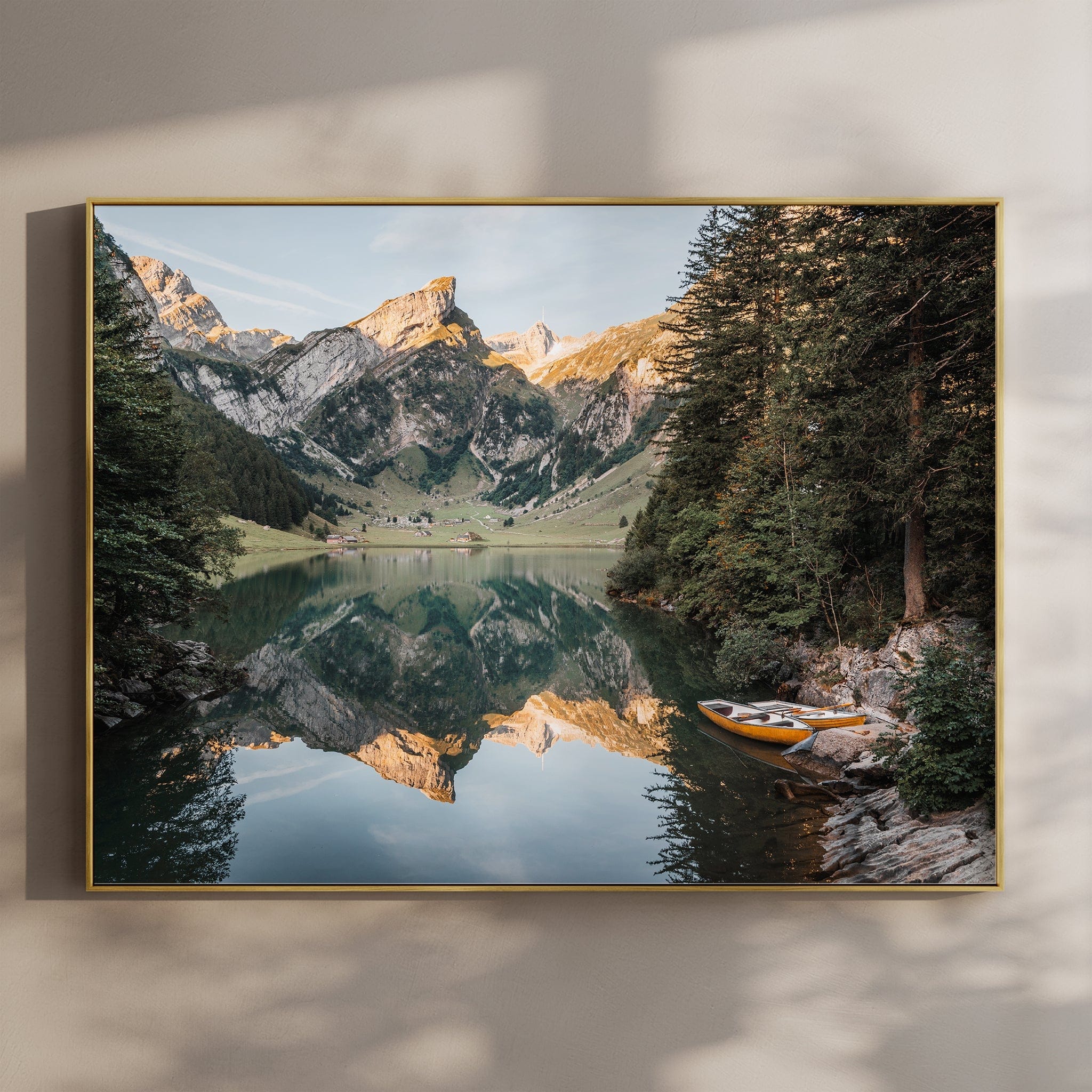 Seealpsee – Appenzell, Switzerland Chamonix Prints Landscape Orientation