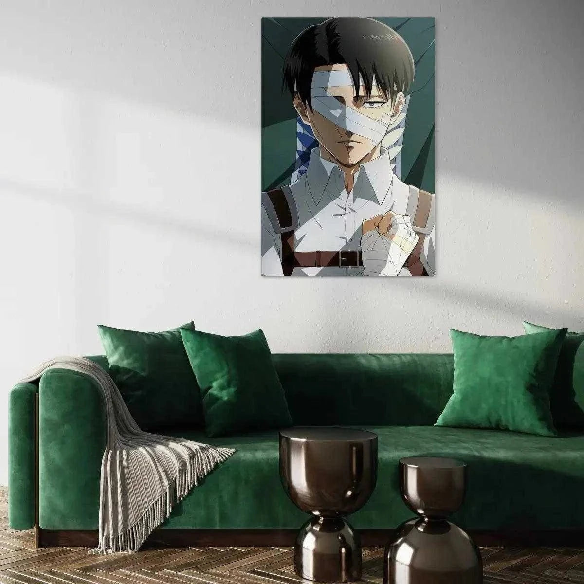 Shinzou o sasageyo - Attack on Titan - Anime Leinwandbild SimpleCanvas Canvas