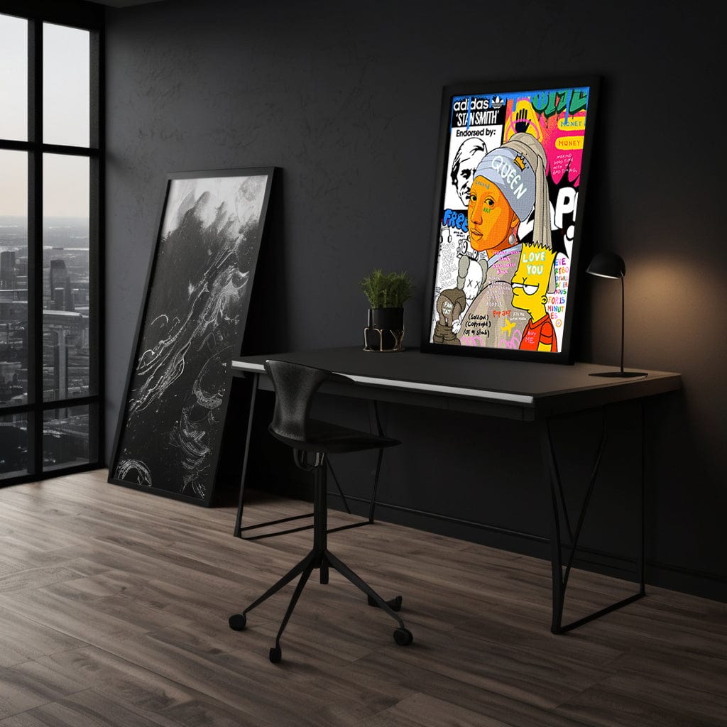 Showtime Pearl - Leinwandbild Pop Art Mildwords Canvas
