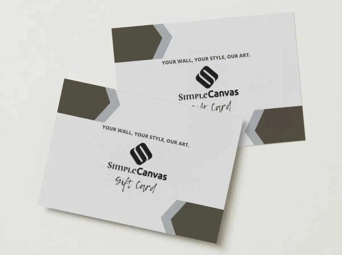 SimpleCanvas-Geschenkgutschein SimpleCanvas Gutschein