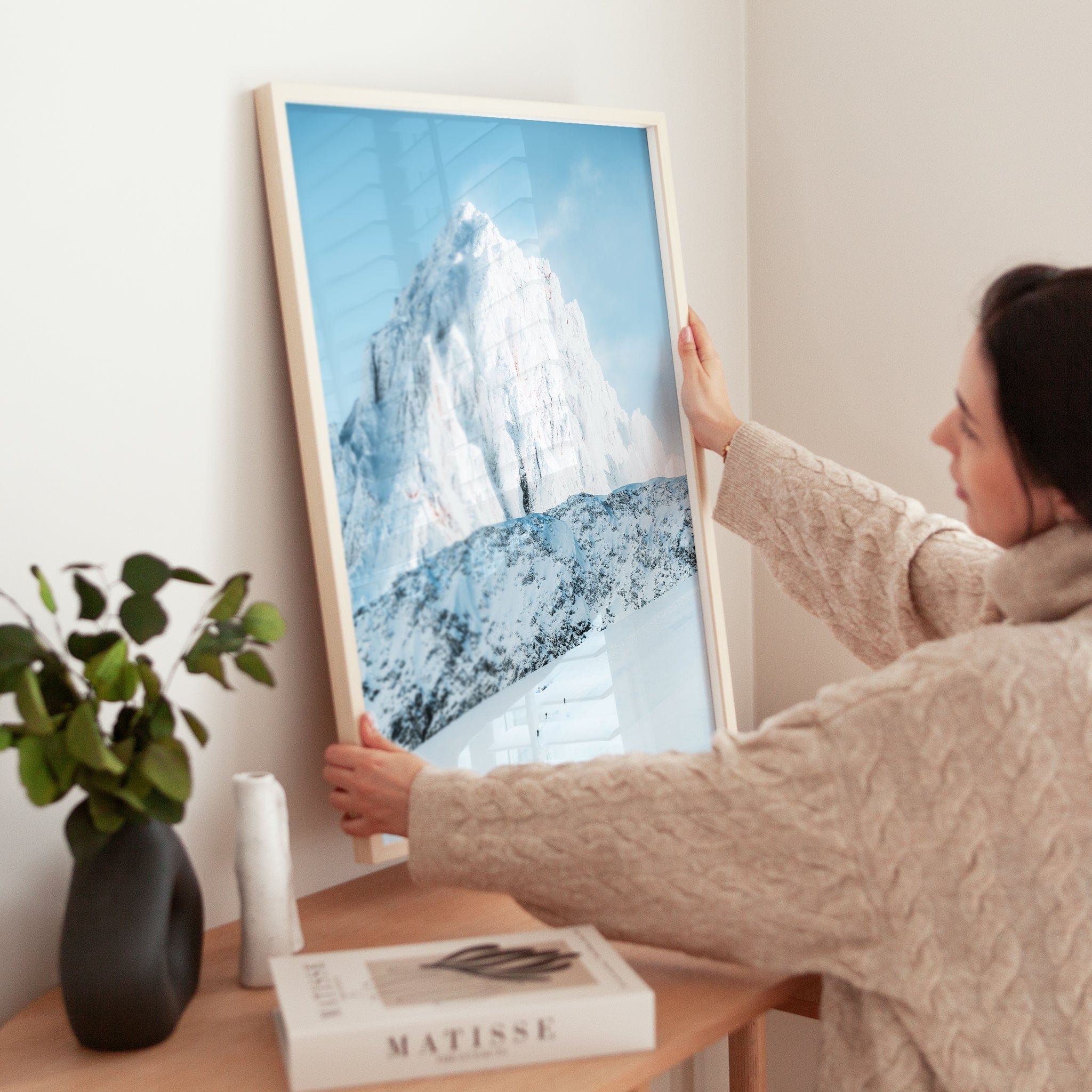 Ski Touring & Aiguille du Chardonnet – Chamonix, France Chamonix Prints Portrait Orientation