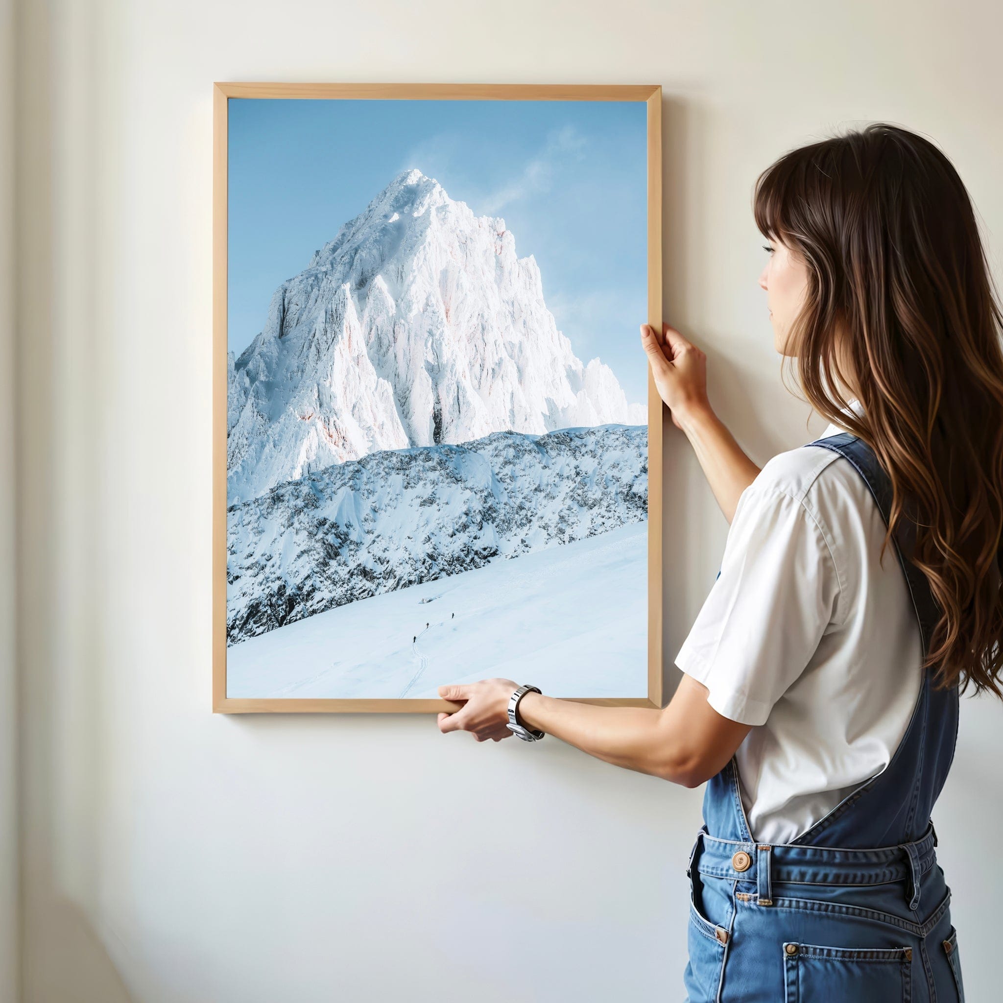 Ski Touring & Aiguille du Chardonnet – Chamonix, France Chamonix Prints Portrait Orientation