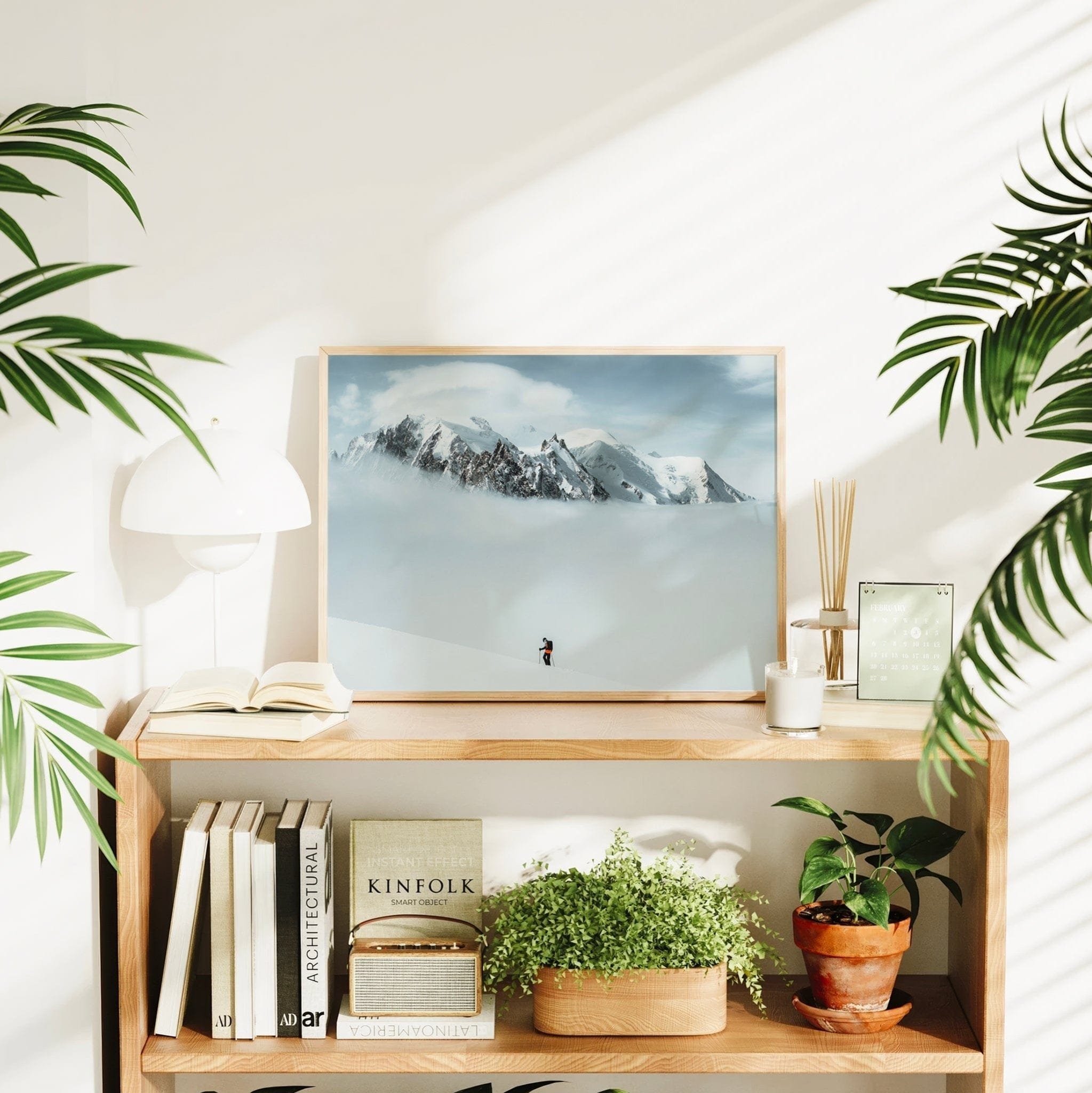 Ski Touring Mont Blanc Massif – Chamonix, France Chamonix Prints Landscape Orientation